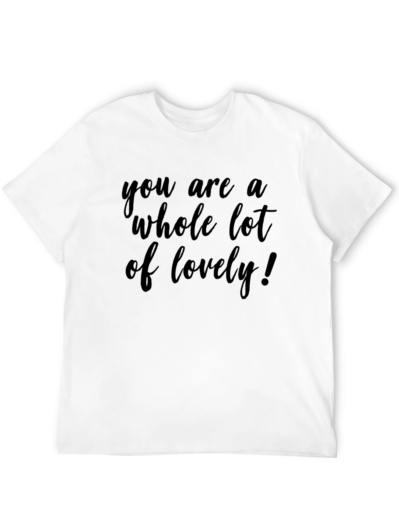 Lovely Graphic Tee - Soft & Stylish