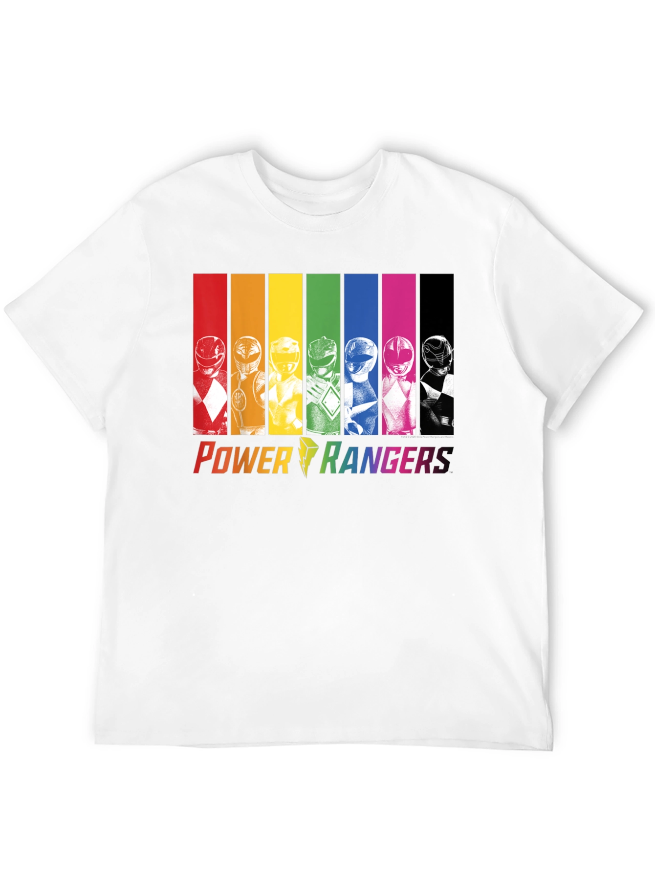 Power Rangers Retro Pride T-Shirt