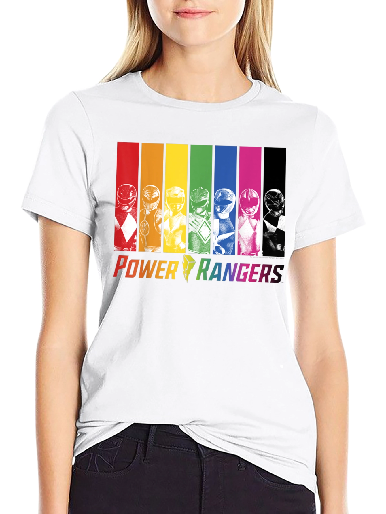 Power Rangers Retro Pride T-Shirt
