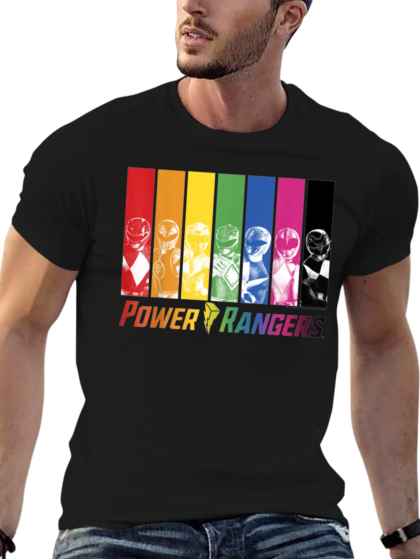 Power Rangers Retro Pride T-Shirt