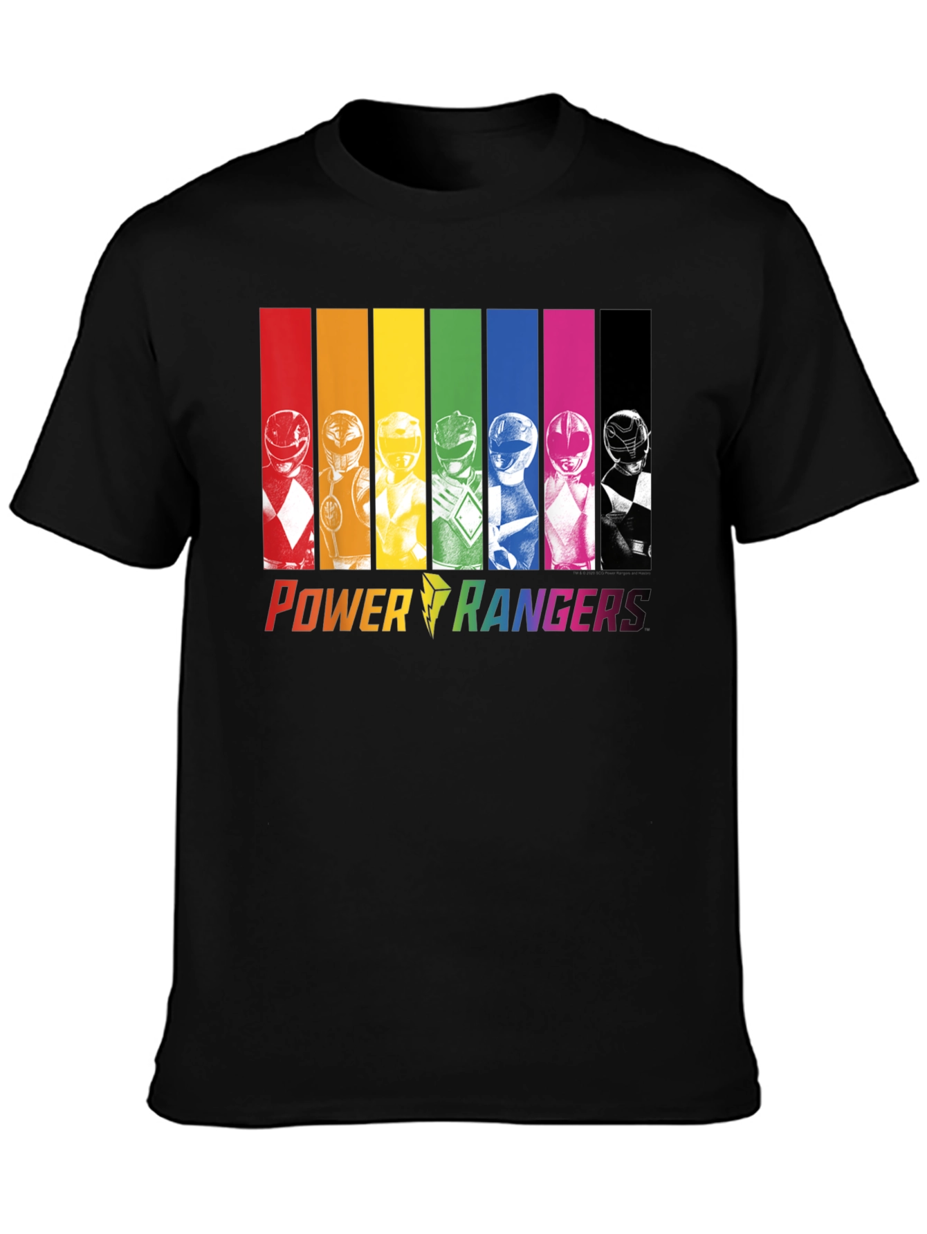 Power Rangers Retro Pride T-Shirt