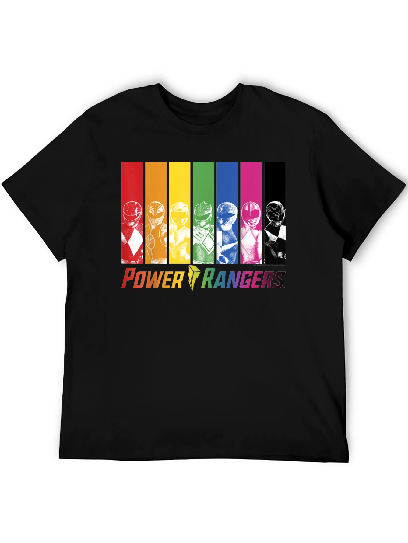 Power Rangers Retro Pride T-Shirt