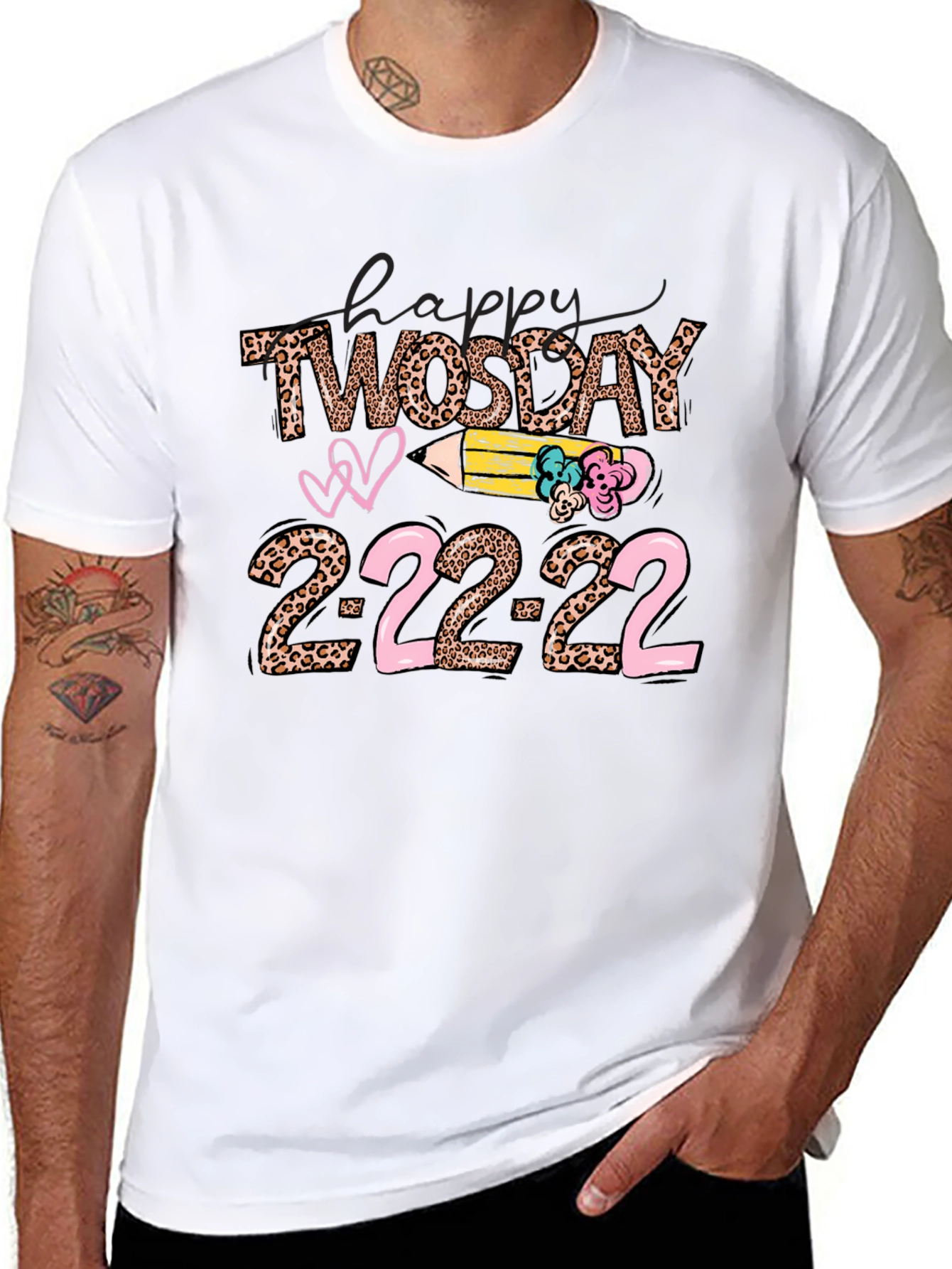 Happy Twosday 2-22-22 Graphic T-Shirt