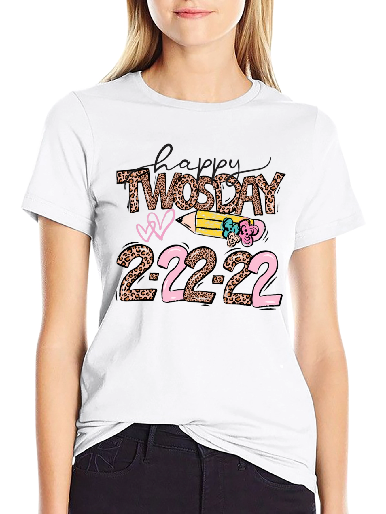Happy Twosday 2-22-22 Graphic T-Shirt