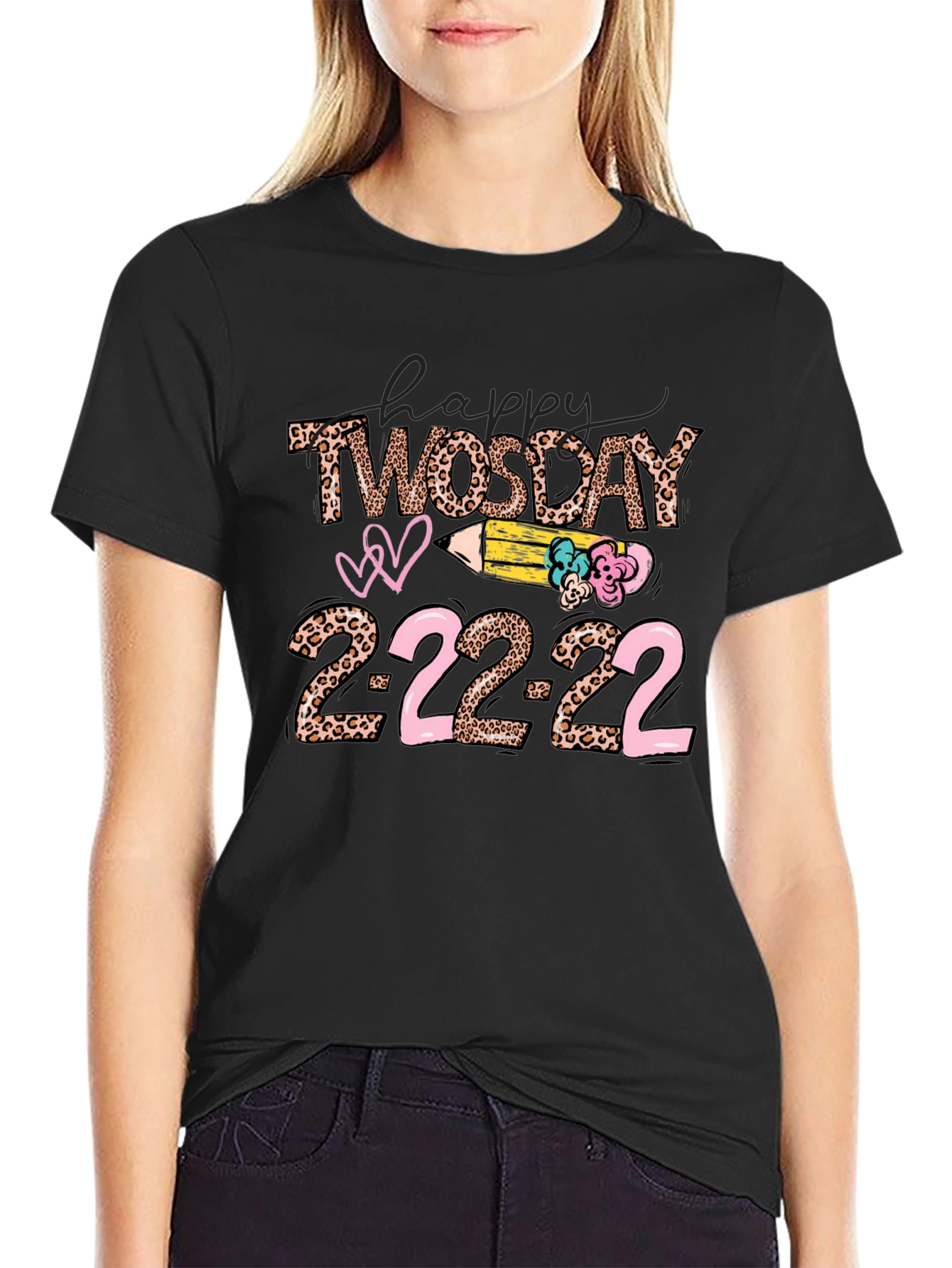 Happy Twosday 2-22-22 Graphic T-Shirt