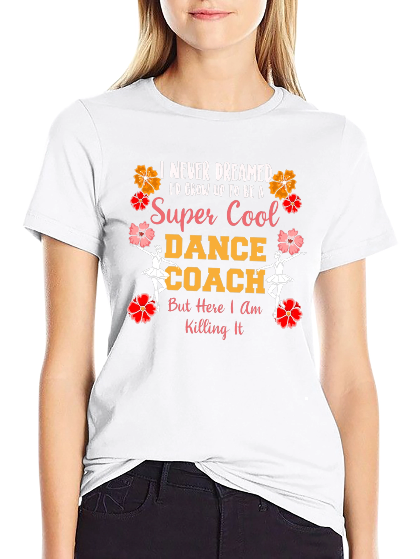 Super Cool Dance Coach Graphic T-Shirt