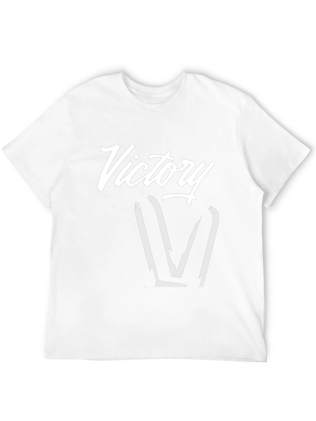 Victory Graphic Tee - Stylish Black T-Shirt