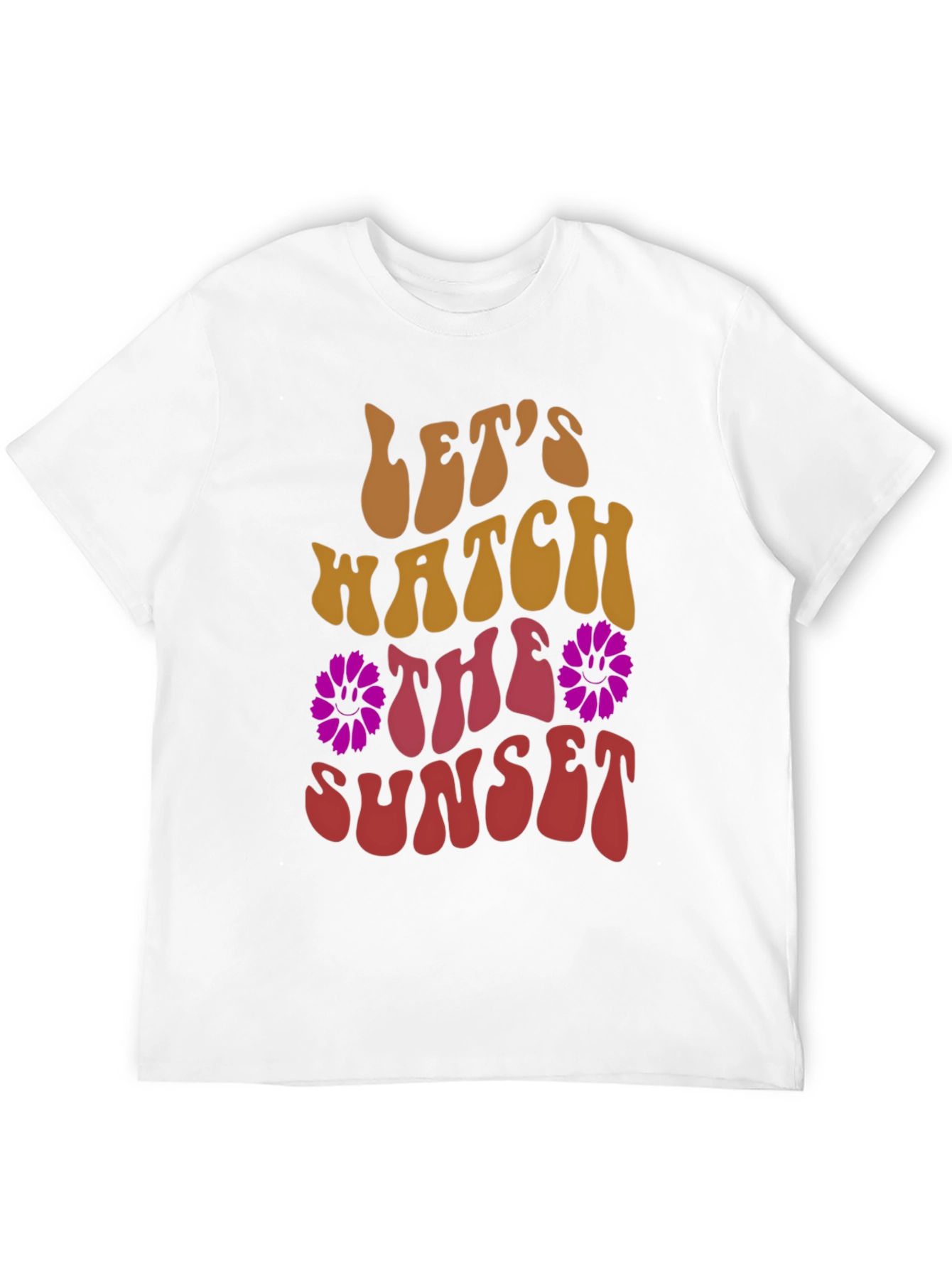 Lets Watch The Sunset Graphic T-Shirt