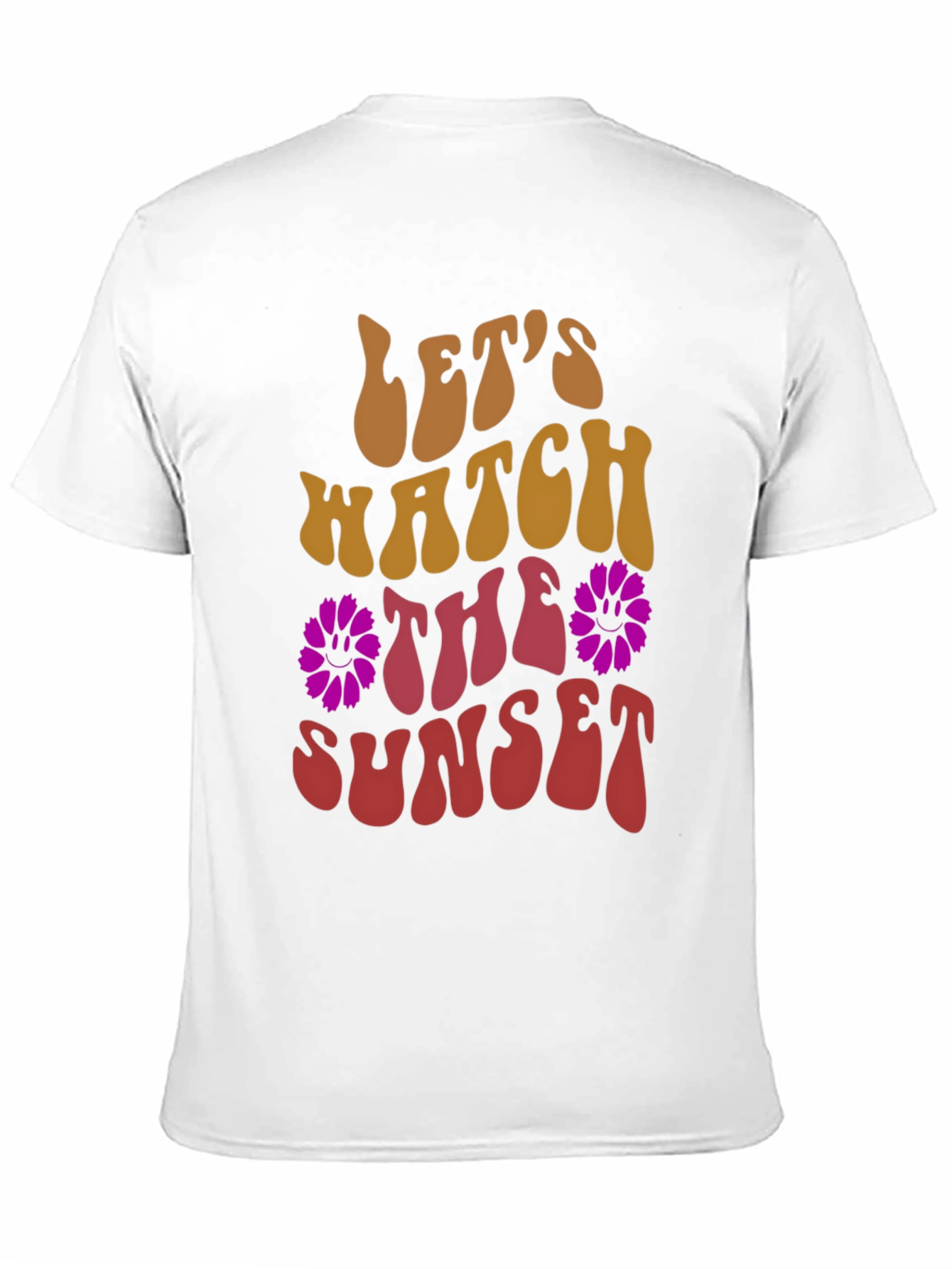 Lets Watch The Sunset Graphic T-Shirt