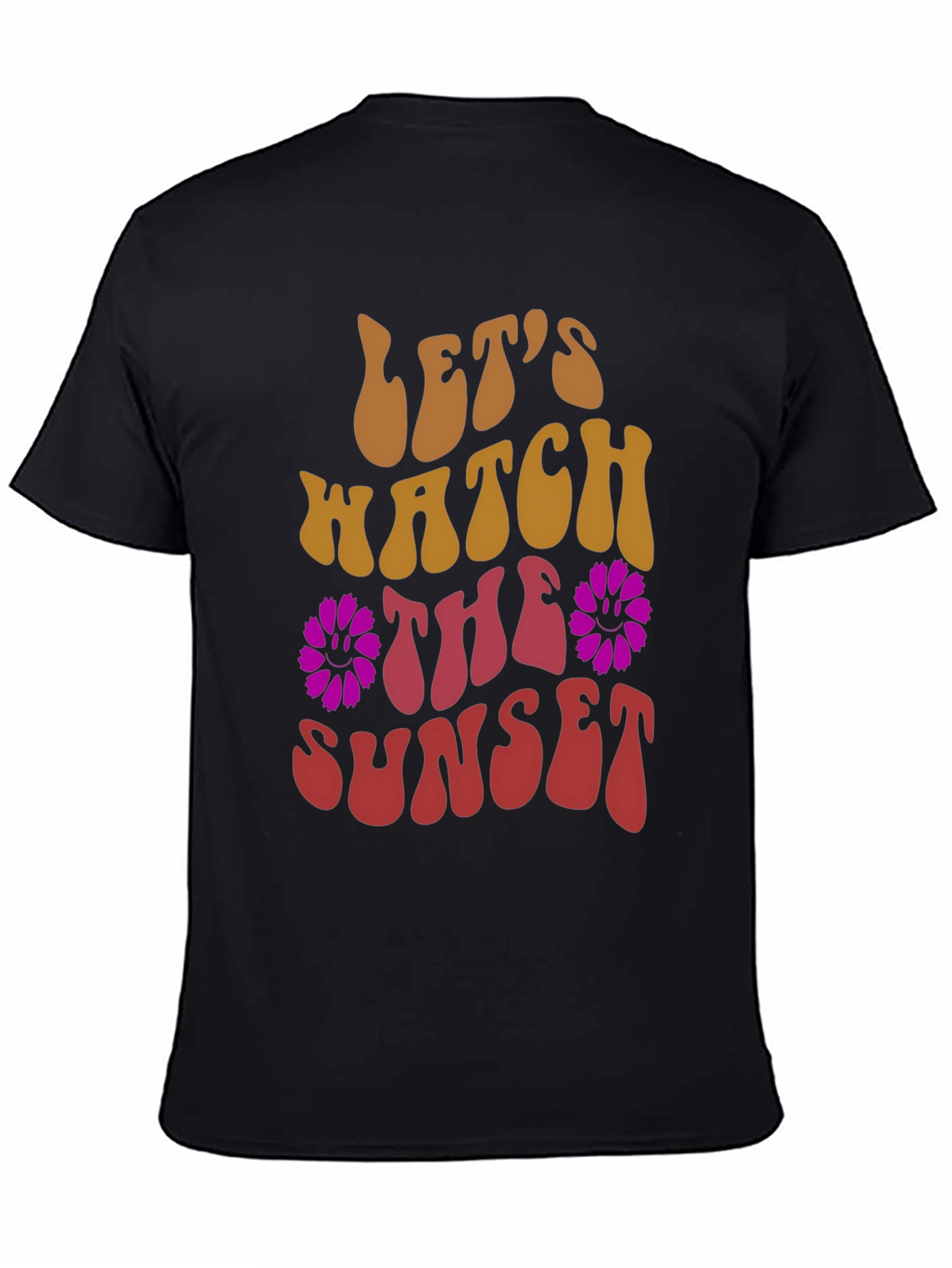 Lets Watch The Sunset Graphic T-Shirt