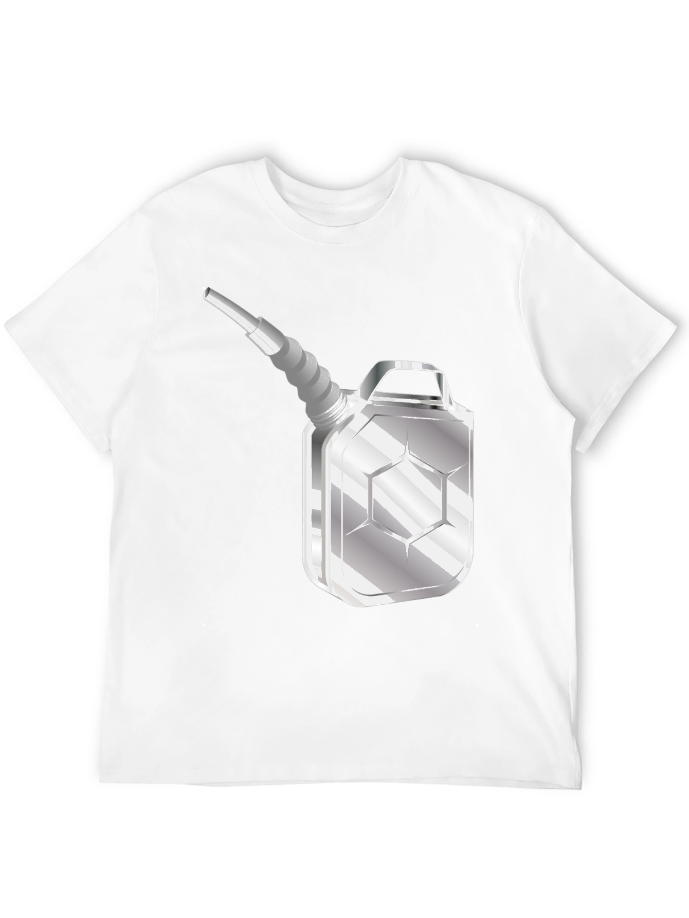 Fuel Can Graphic Tee - Black Casual T-Shirt