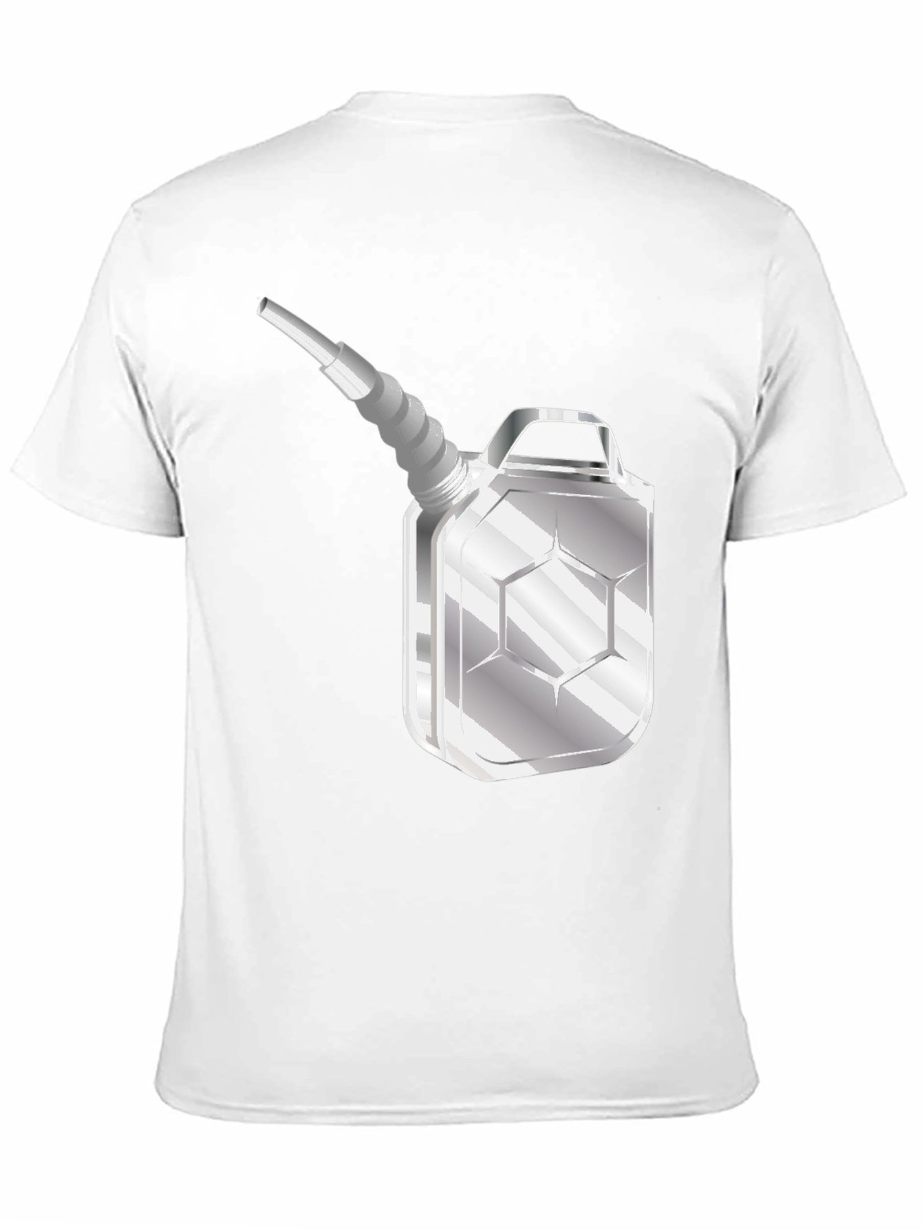Fuel Can Graphic Tee - Black Casual T-Shirt