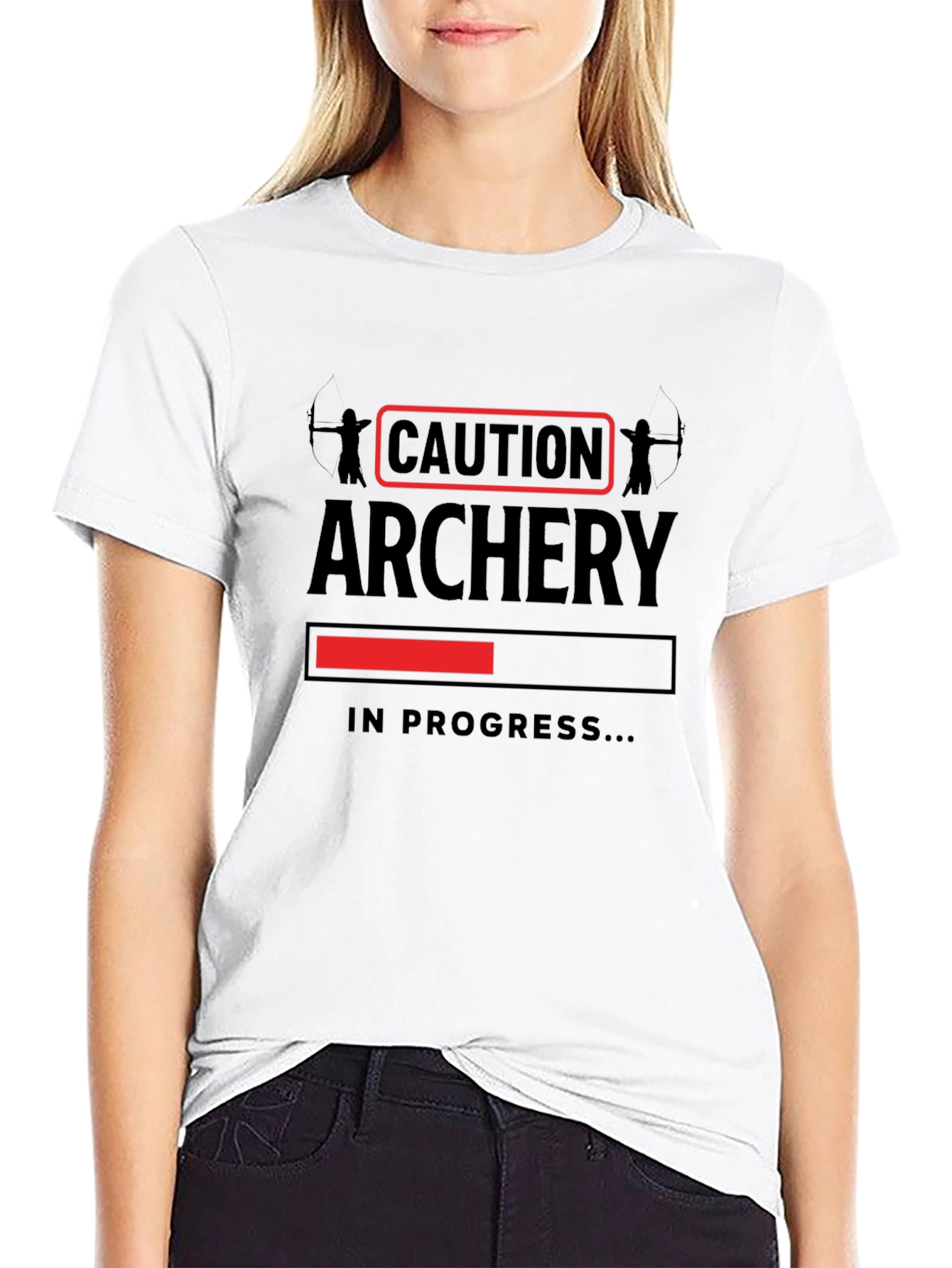 Caution Archery In Progress T-Shirt
