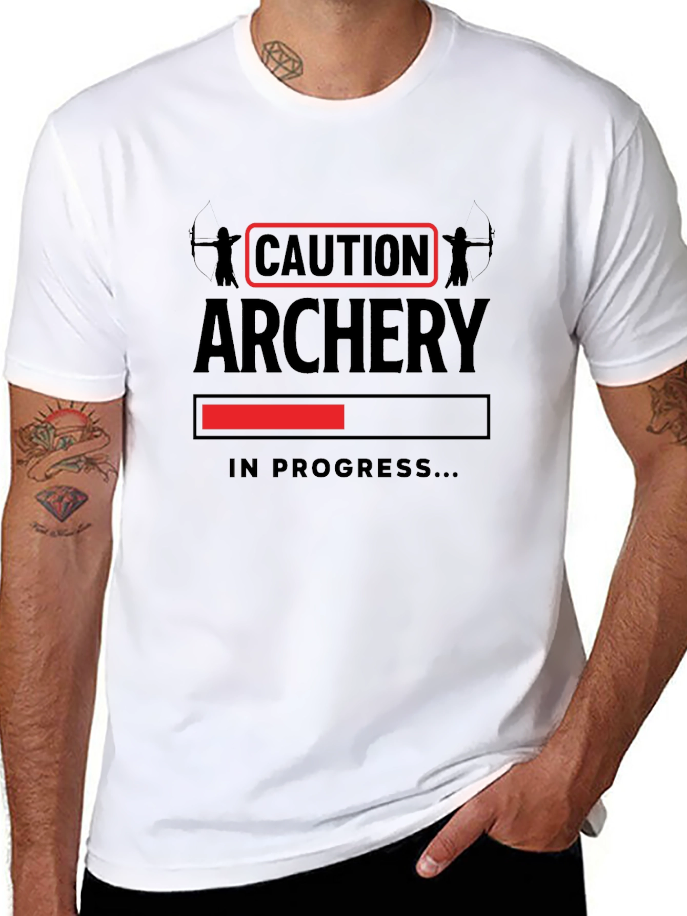 Caution Archery In Progress T-Shirt