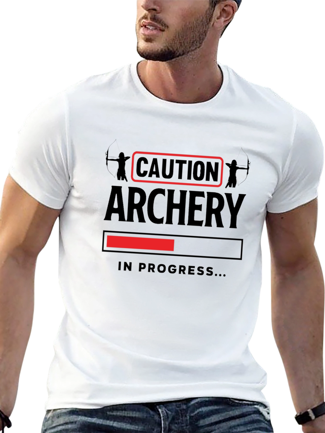 Caution Archery In Progress T-Shirt