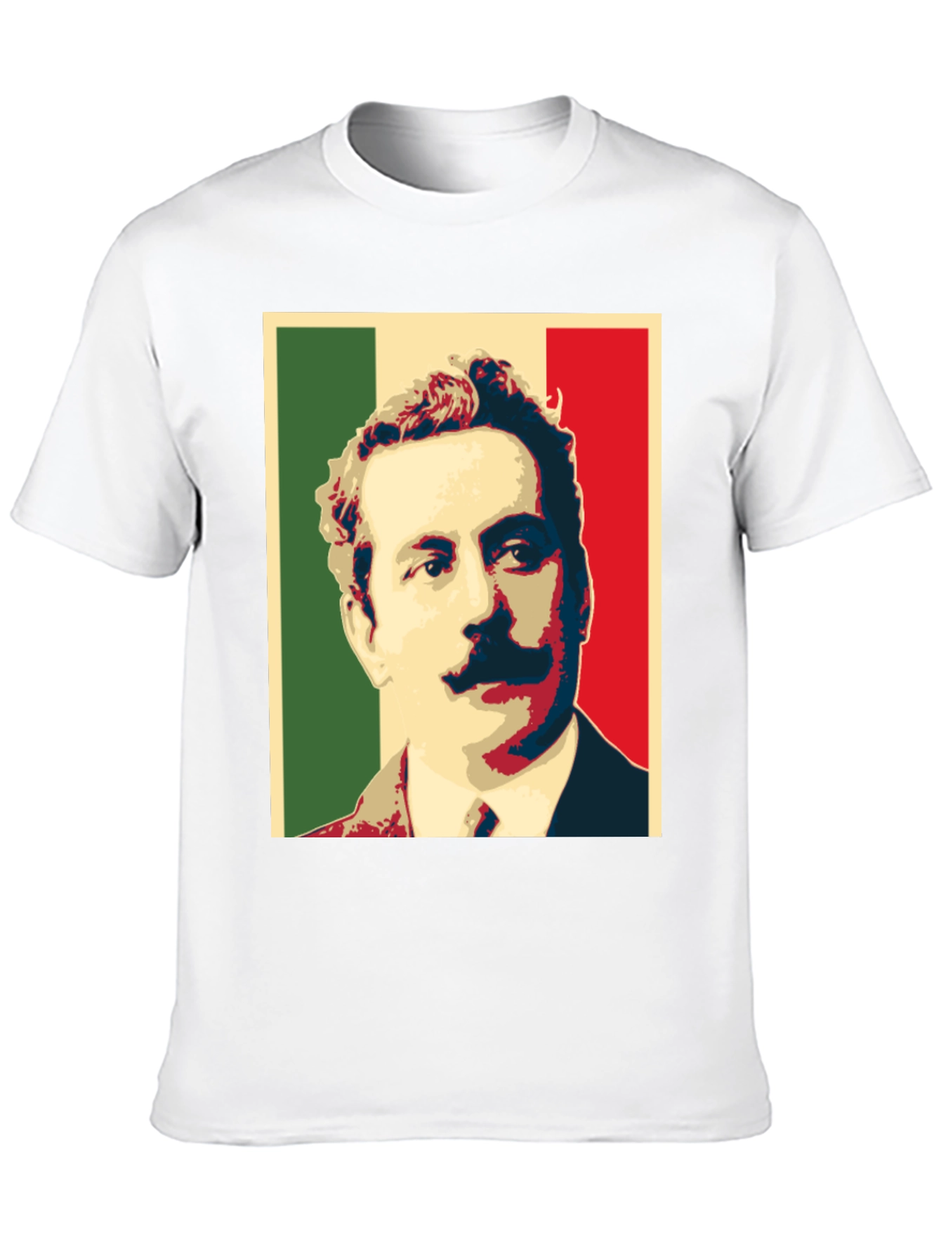Mexican Flag Portrait T-Shirt