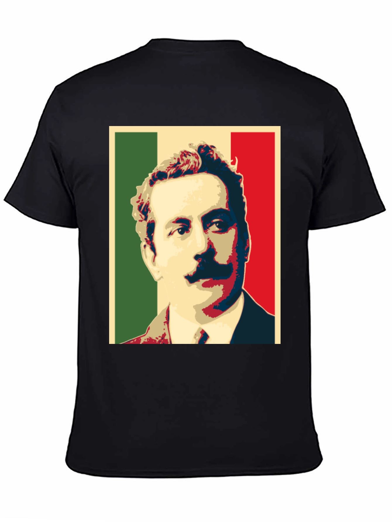 Mexican Flag Portrait T-Shirt