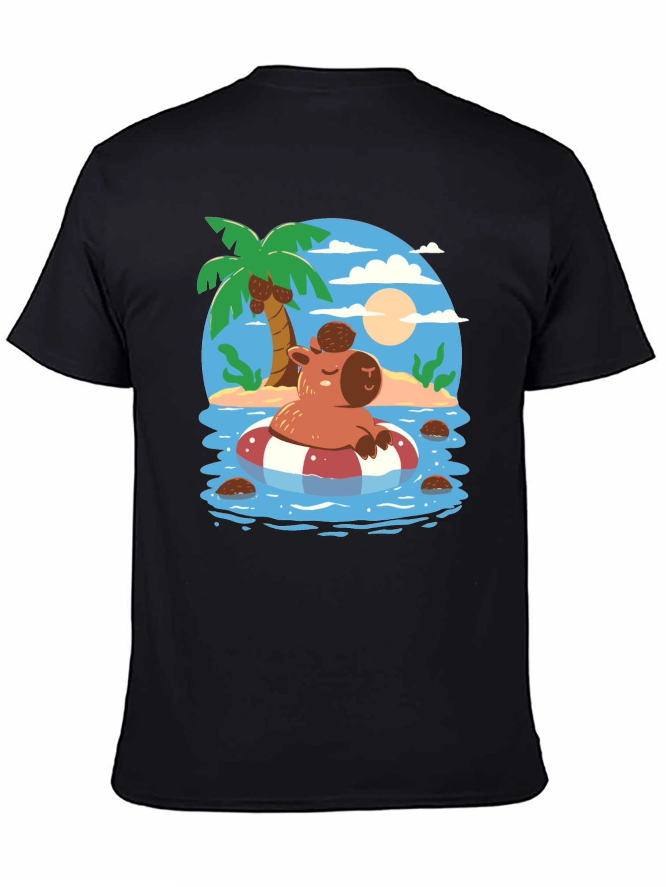 Relaxed Capybara Summer T-Shirt