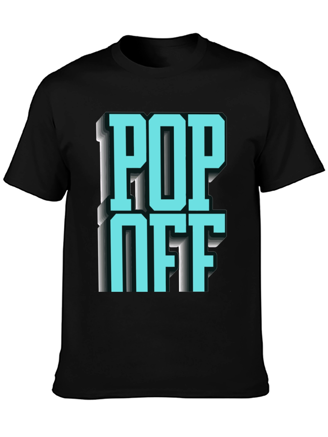 Pop Off Graphic Tee - Bold Statement Shirt