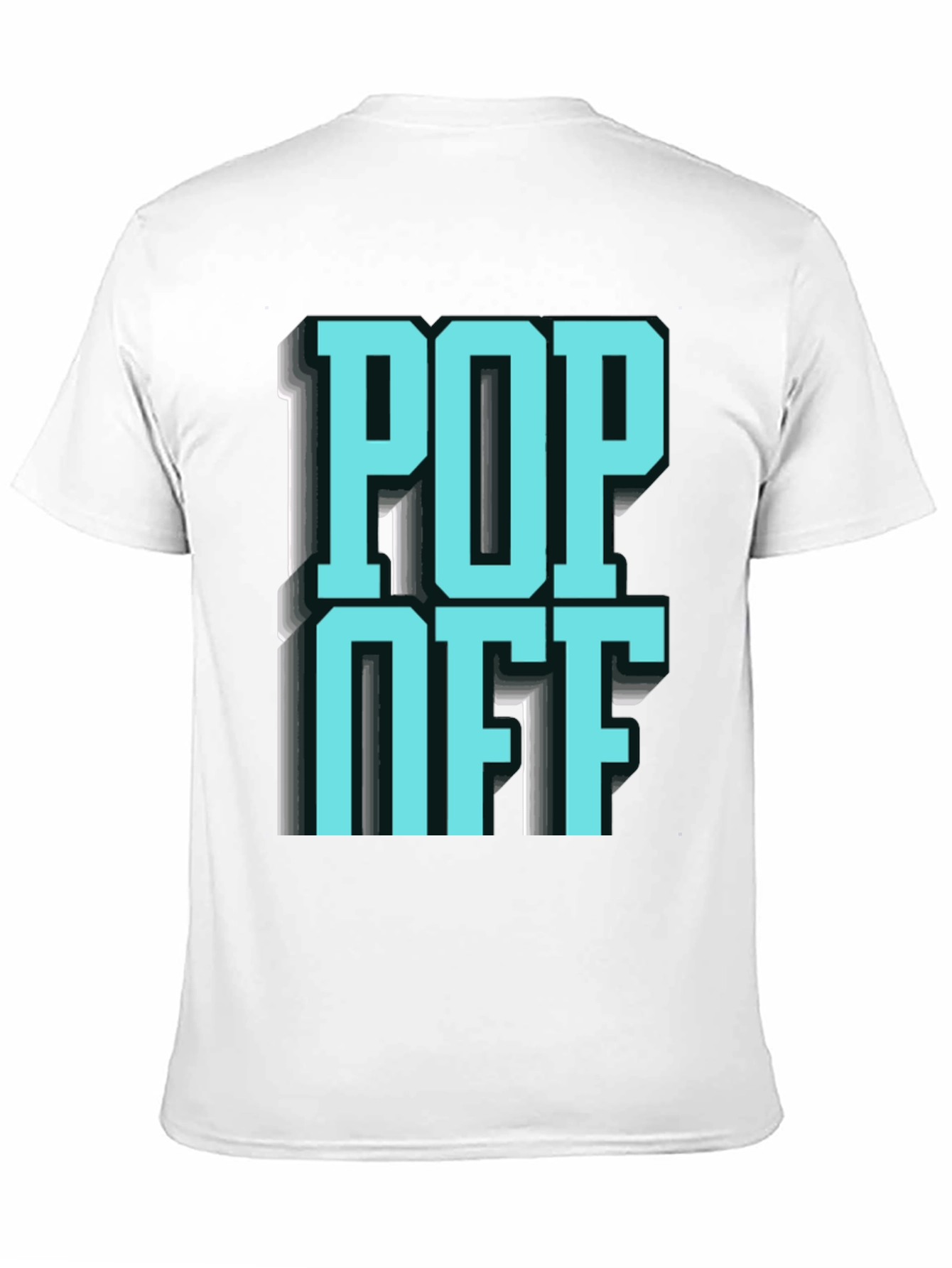 Pop Off Graphic Tee - Bold Statement Shirt