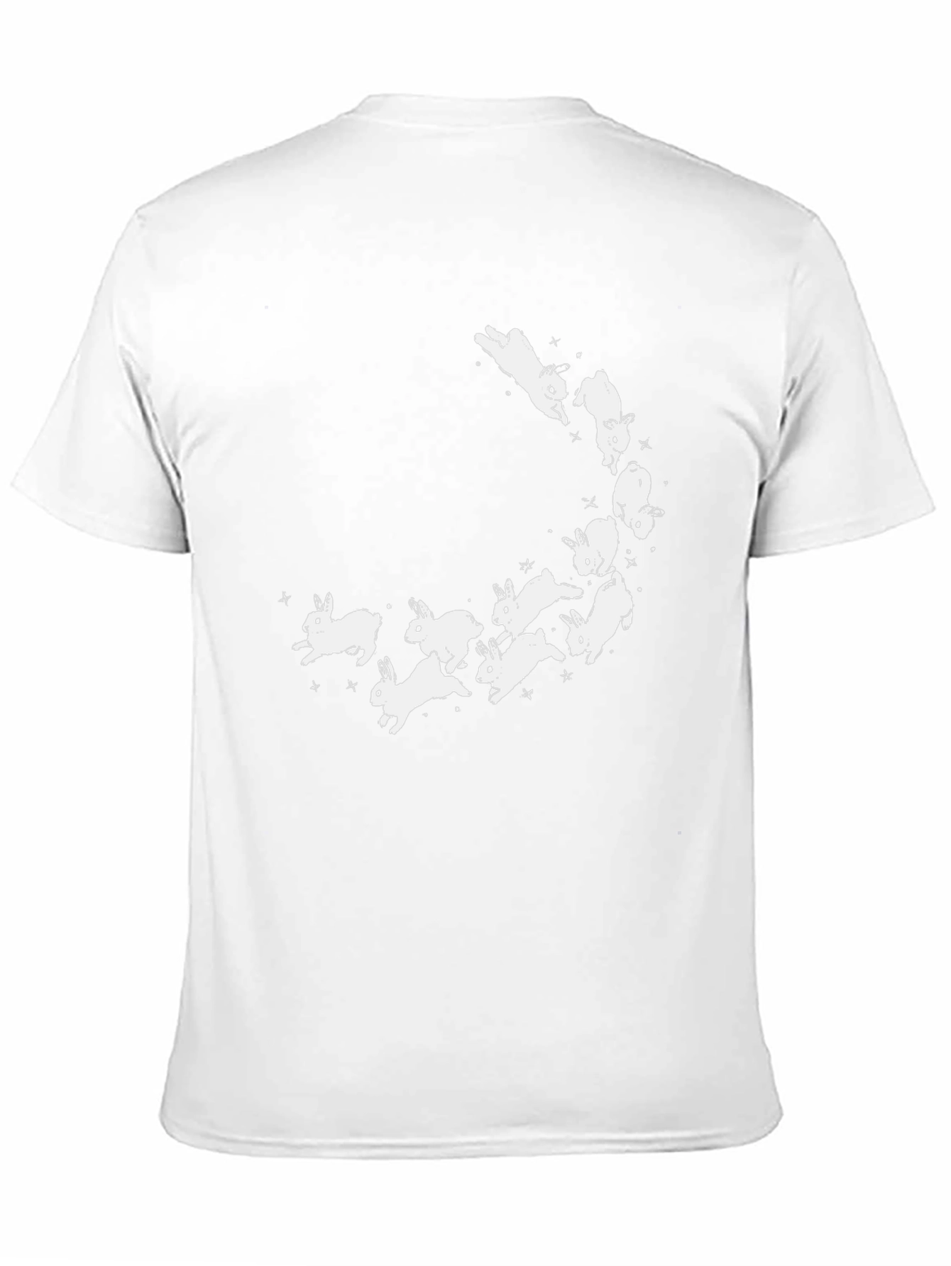 Black Bunny Graphic T-Shirt