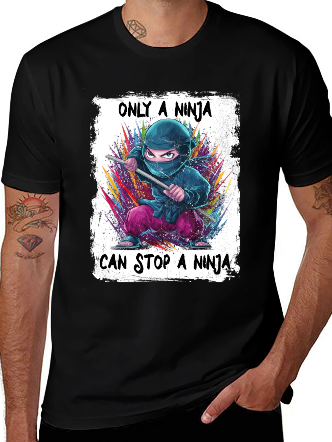 Ninja Graphic T-Shirt