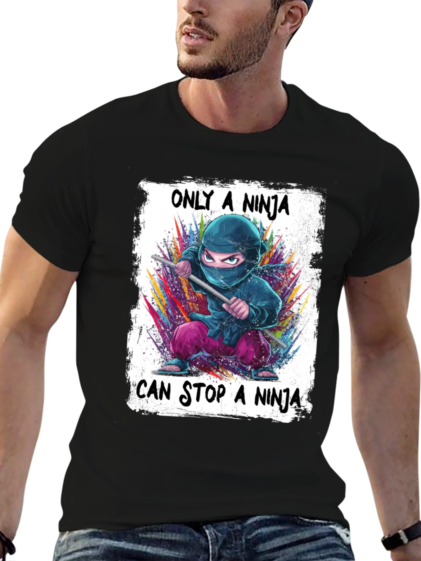 Ninja Graphic T-Shirt