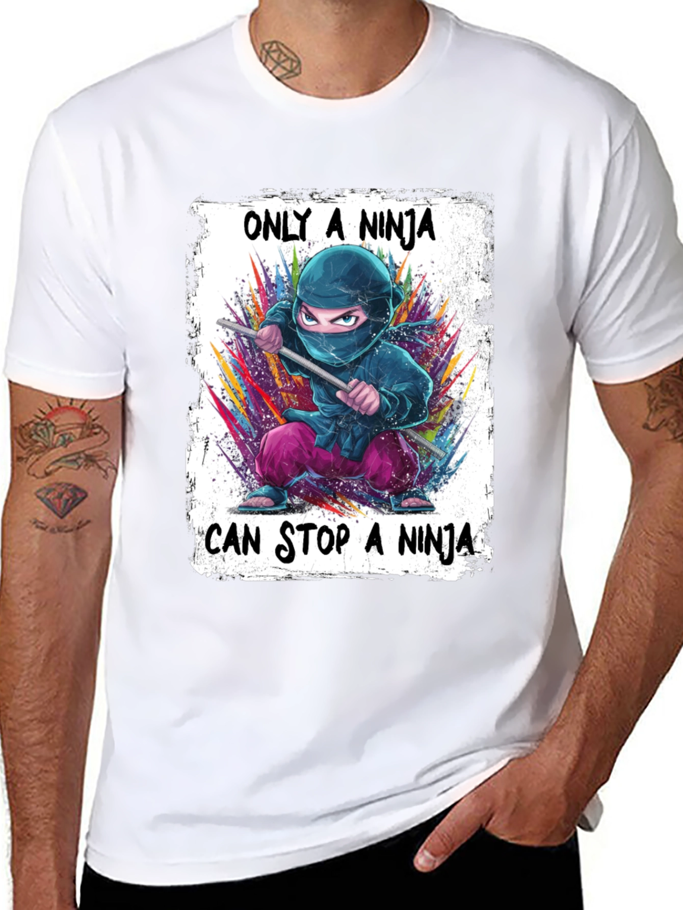 Ninja Graphic T-Shirt