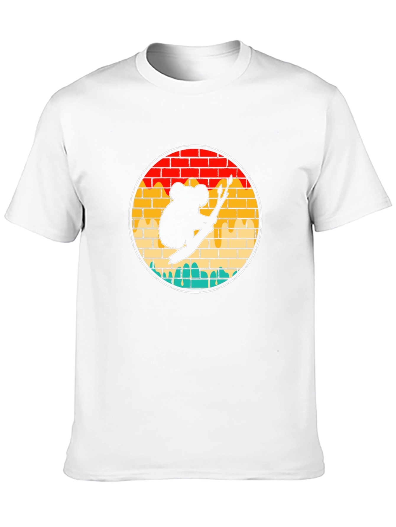 Koala on Branch Graphic Tee - Unisex Black T-Shirt