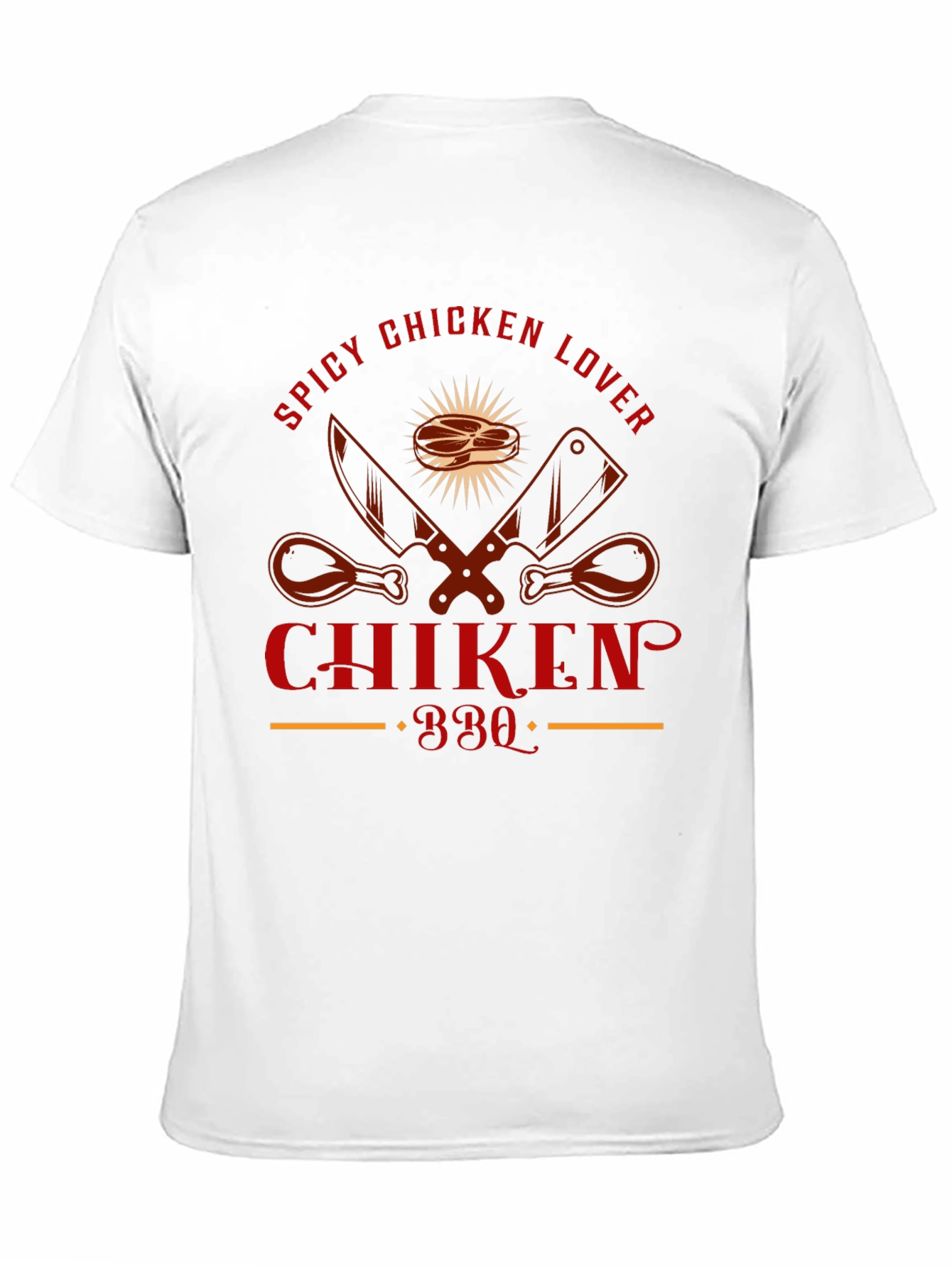Spicy Chicken Lover BBQ T-Shirt