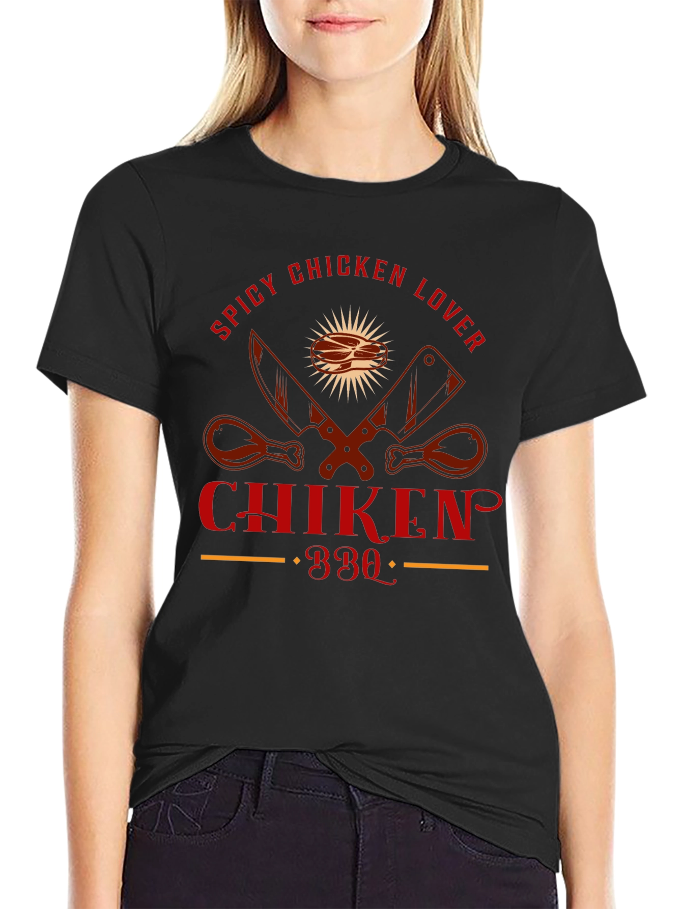 Spicy Chicken Lover BBQ T-Shirt