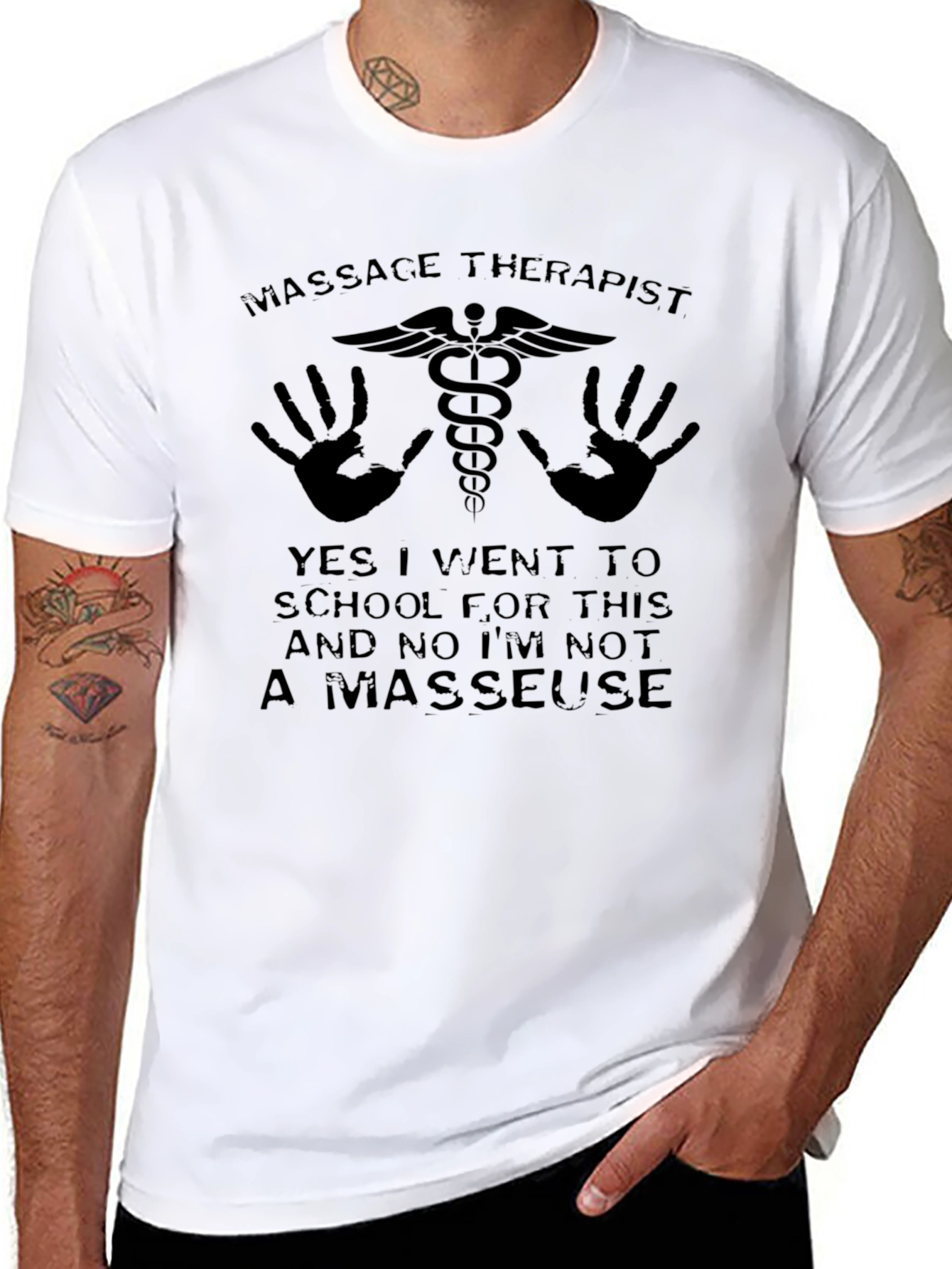 Massage Therapist T-Shirt Funny Gift