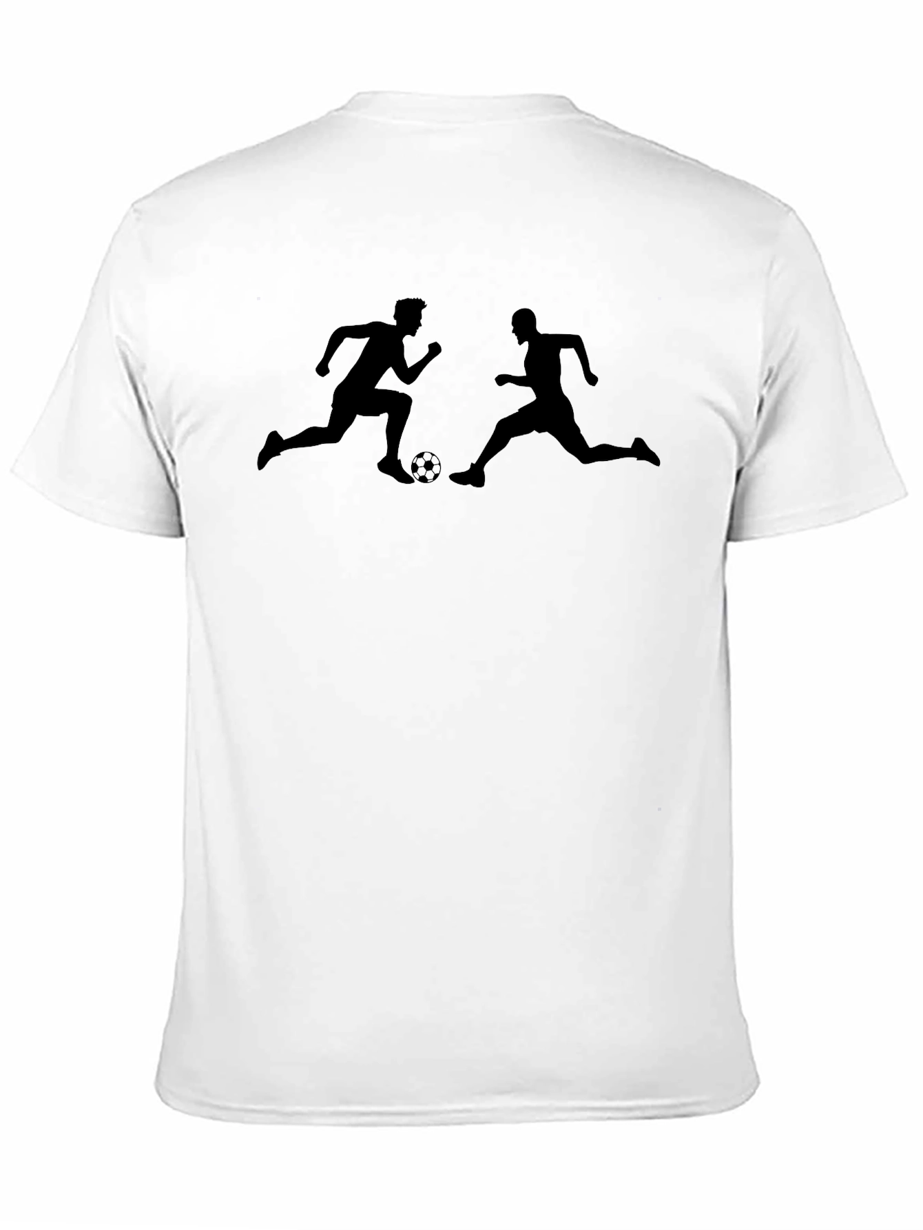 Soccer Players Black T-Shirt