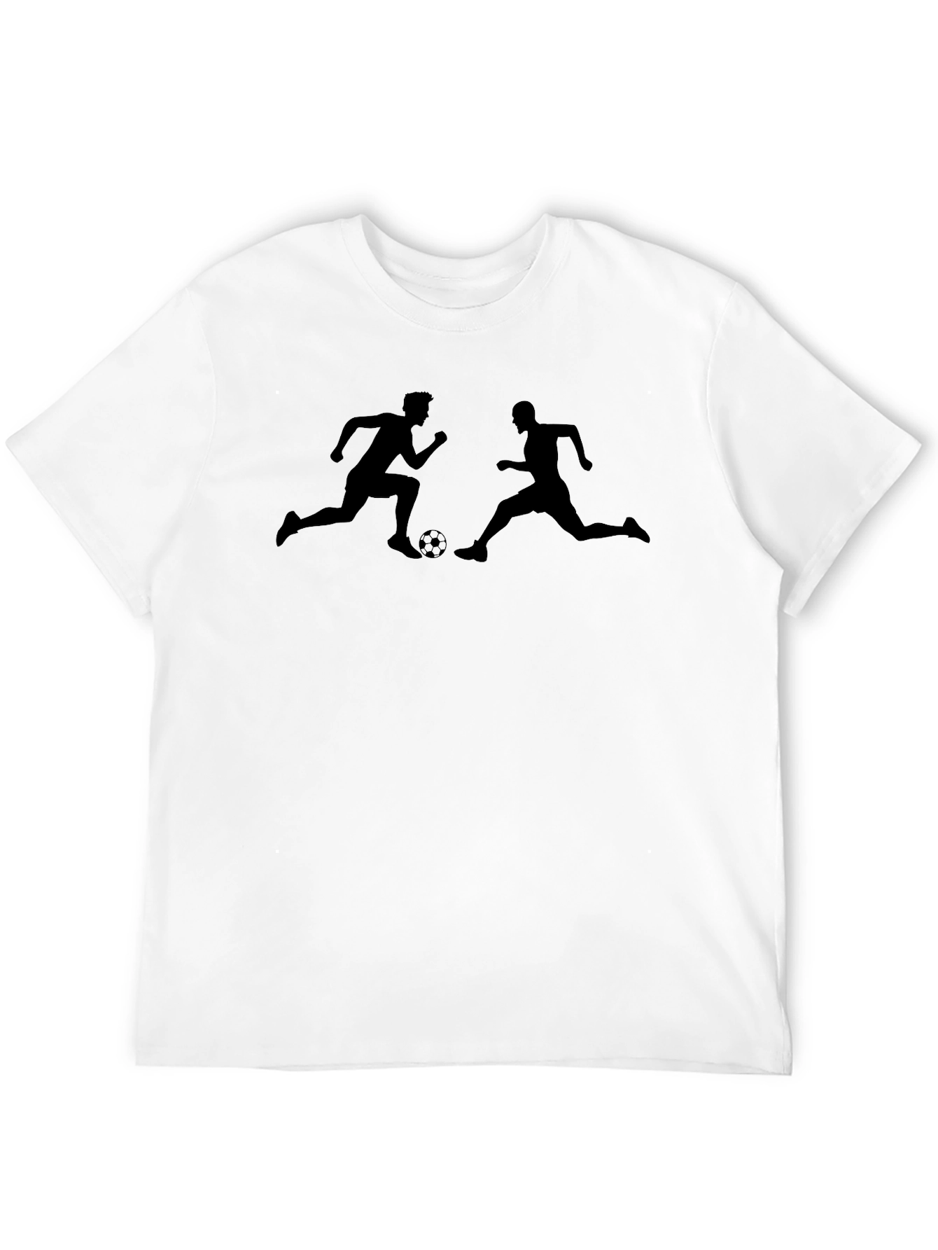 Soccer Players Black T-Shirt