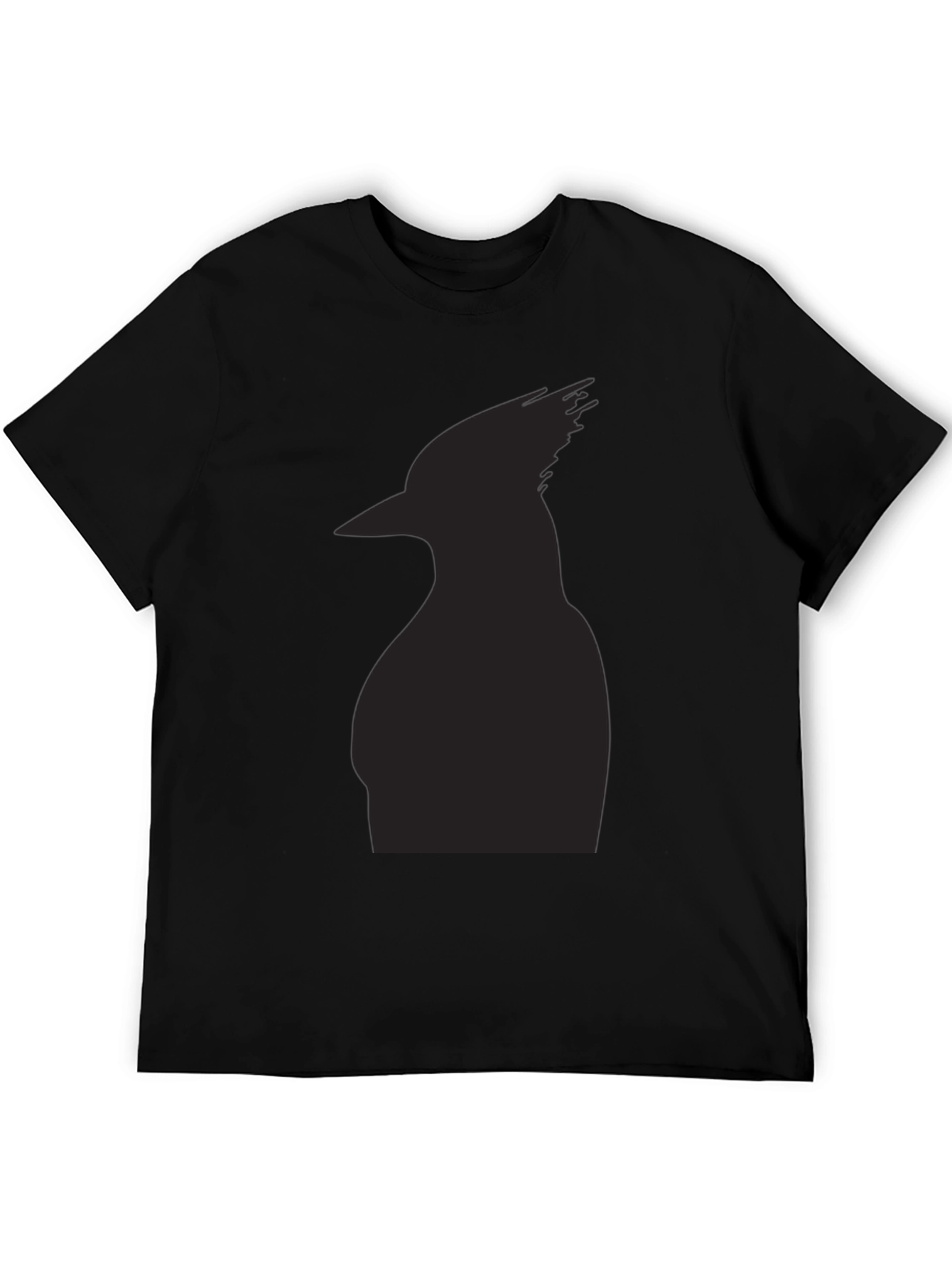 Black Bird Silhouette T-Shirt