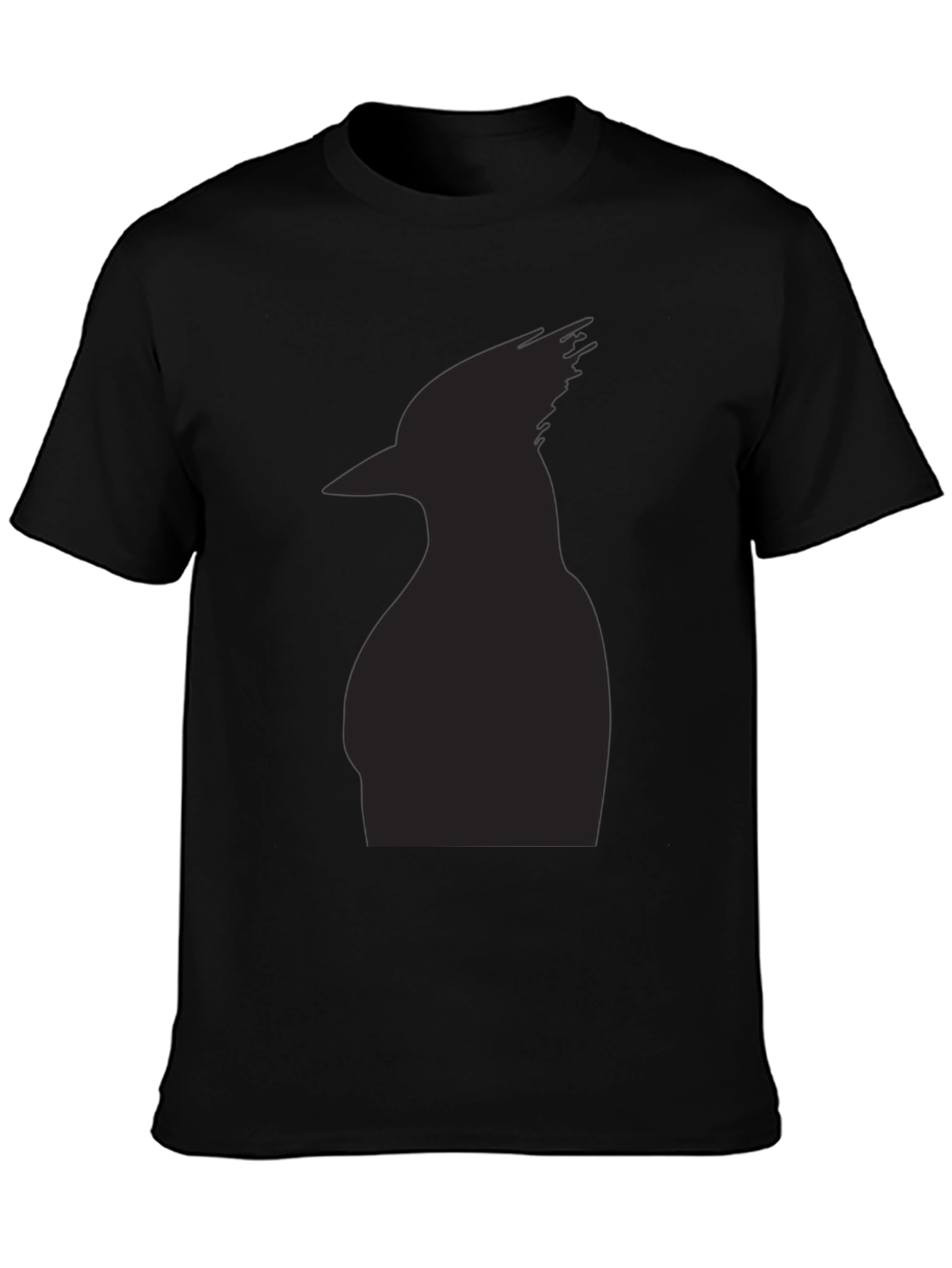 Black Bird Silhouette T-Shirt