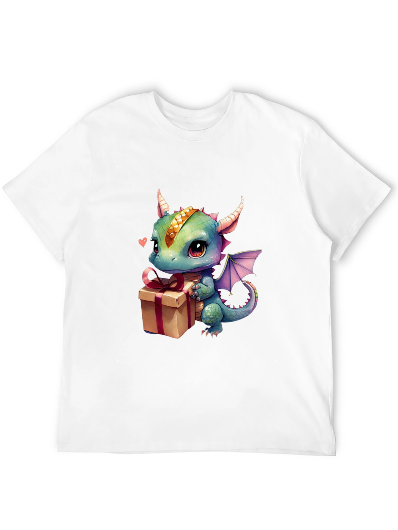 Dragon Gift T-Shirt - Cute Cartoon Animal Tee
