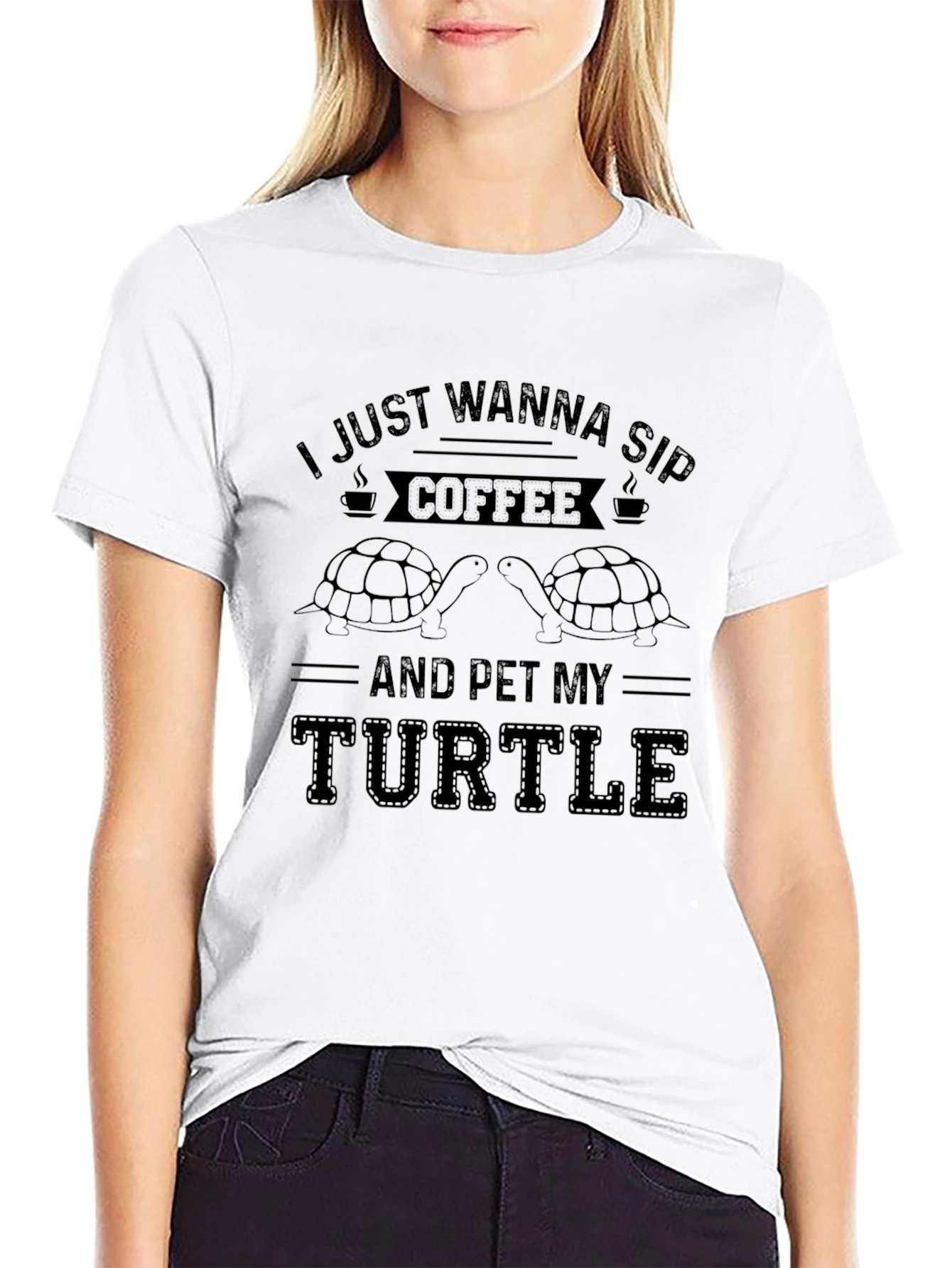 Coffee & Turtle T-Shirt: Pet My Turtle