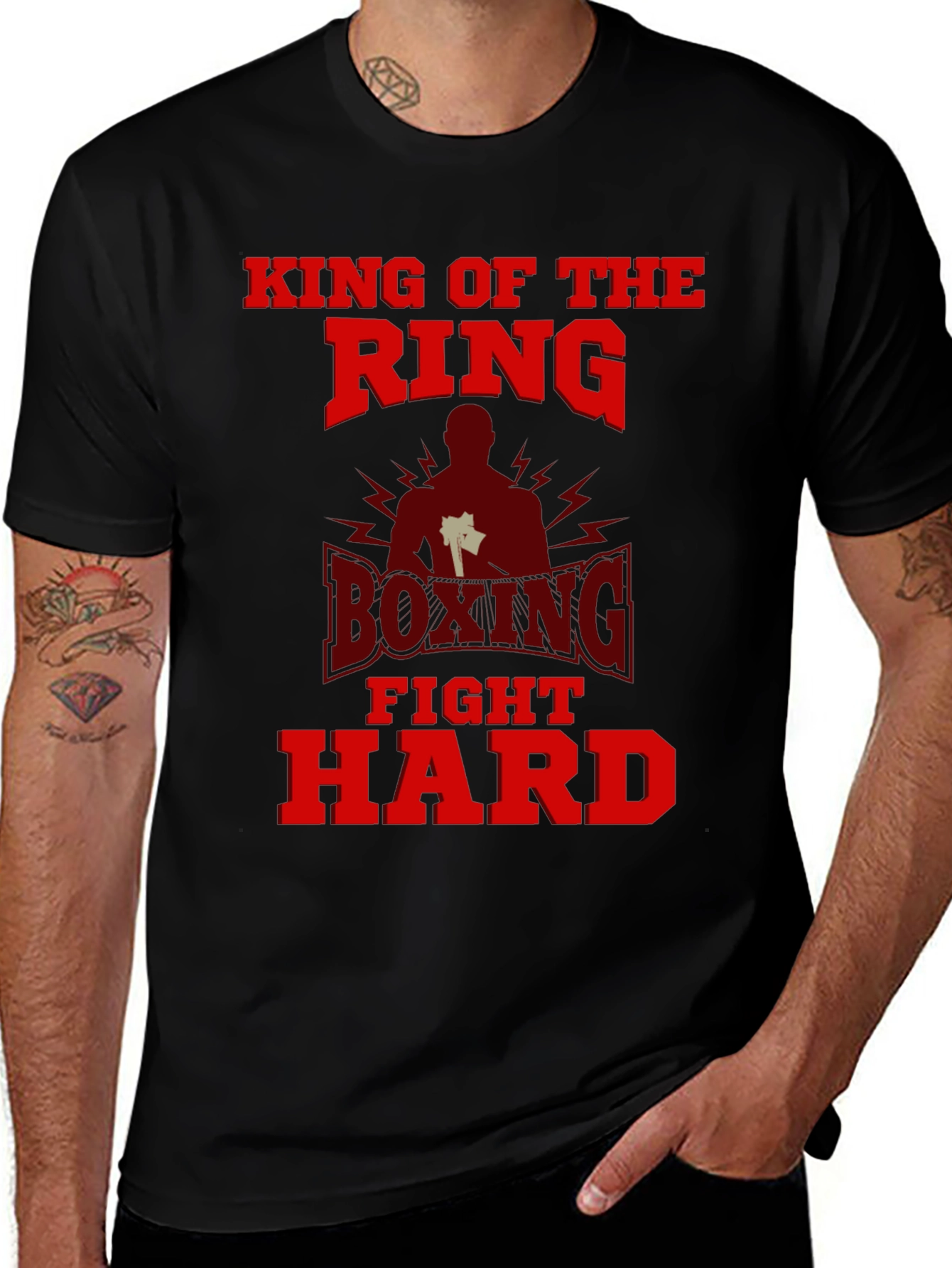 King of the Ring Boxing Graphic Tee