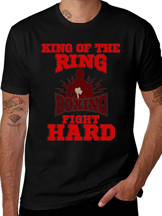 King of the Ring Boxing Graphic Tee