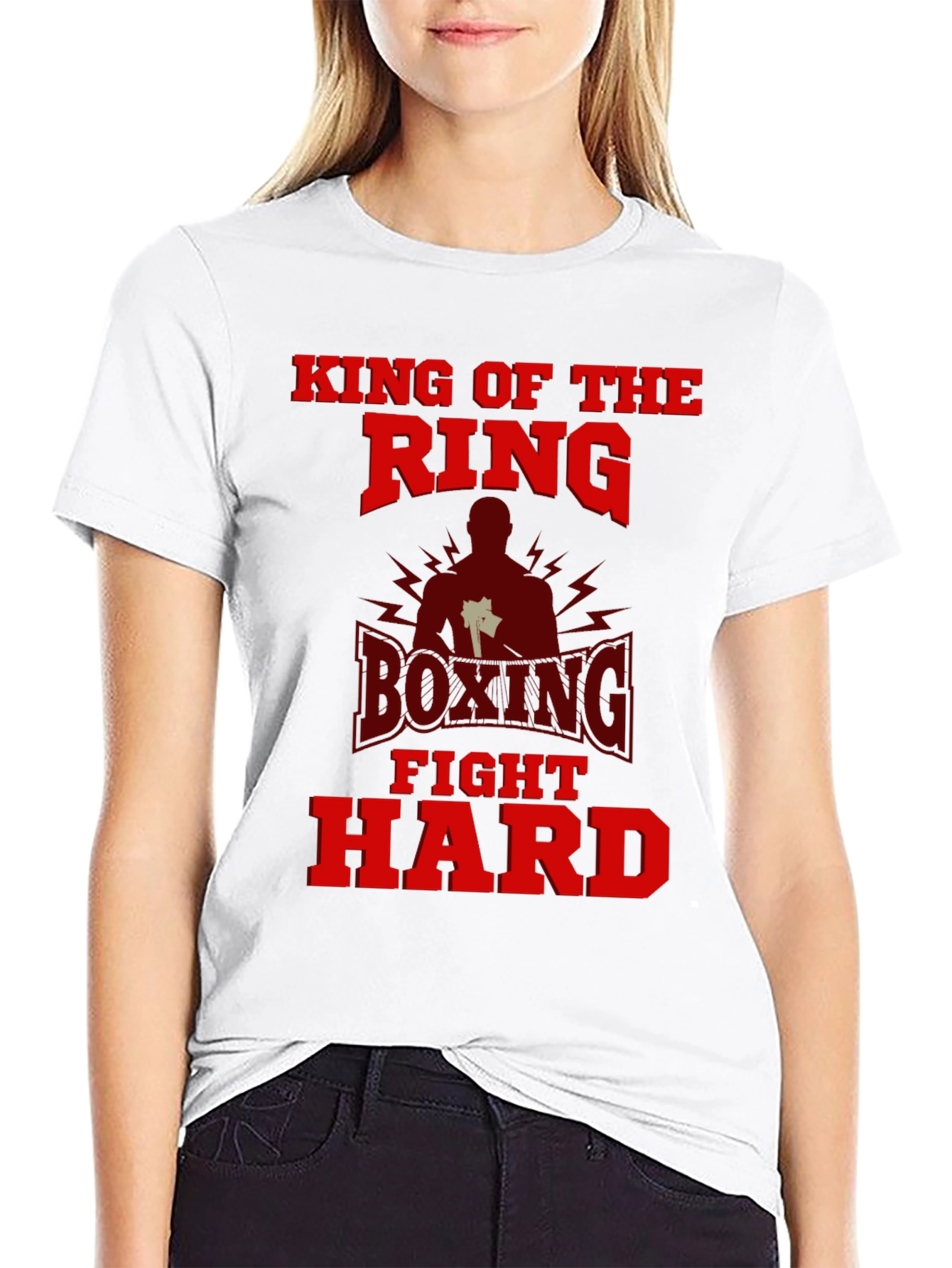 King of the Ring Boxing Graphic Tee