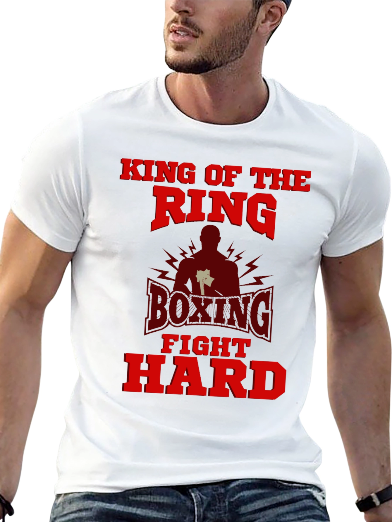 King of the Ring Boxing Graphic Tee