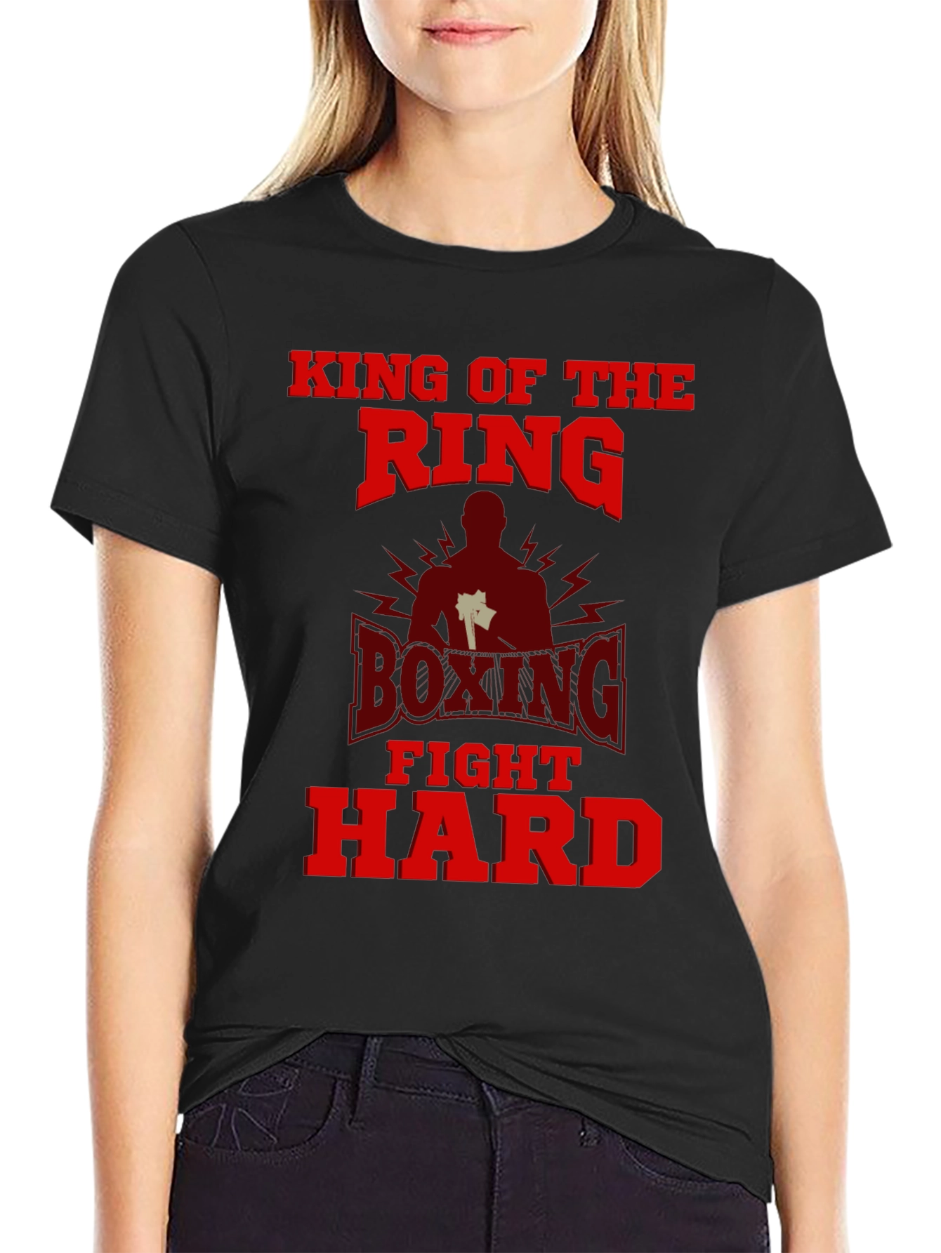 King of the Ring Boxing Graphic Tee