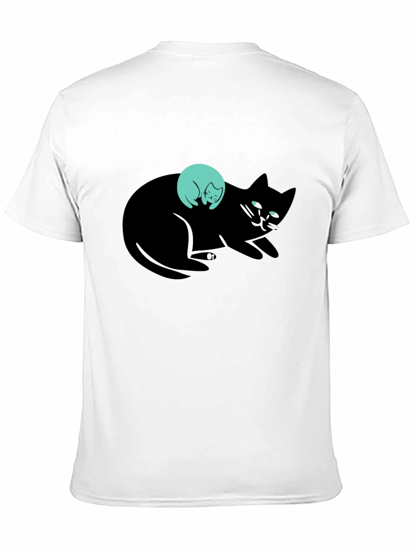 Black Cat & Kitten Graphic Tee