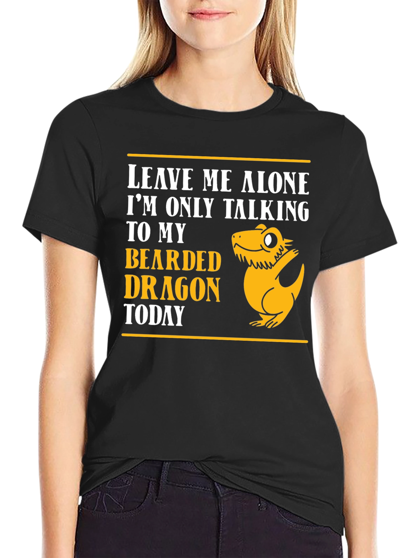 Bearded Dragon T-Shirt - Leave Me Alone