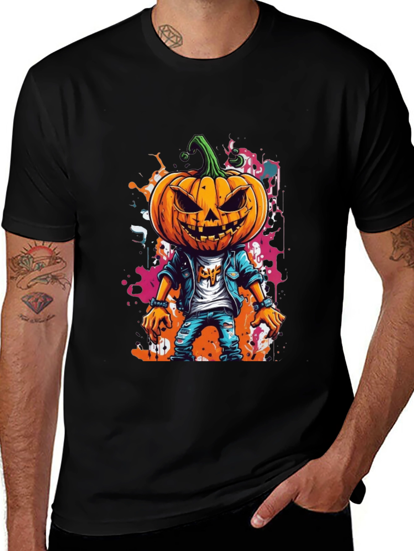 Spooky Pumpkin Graphic Tee