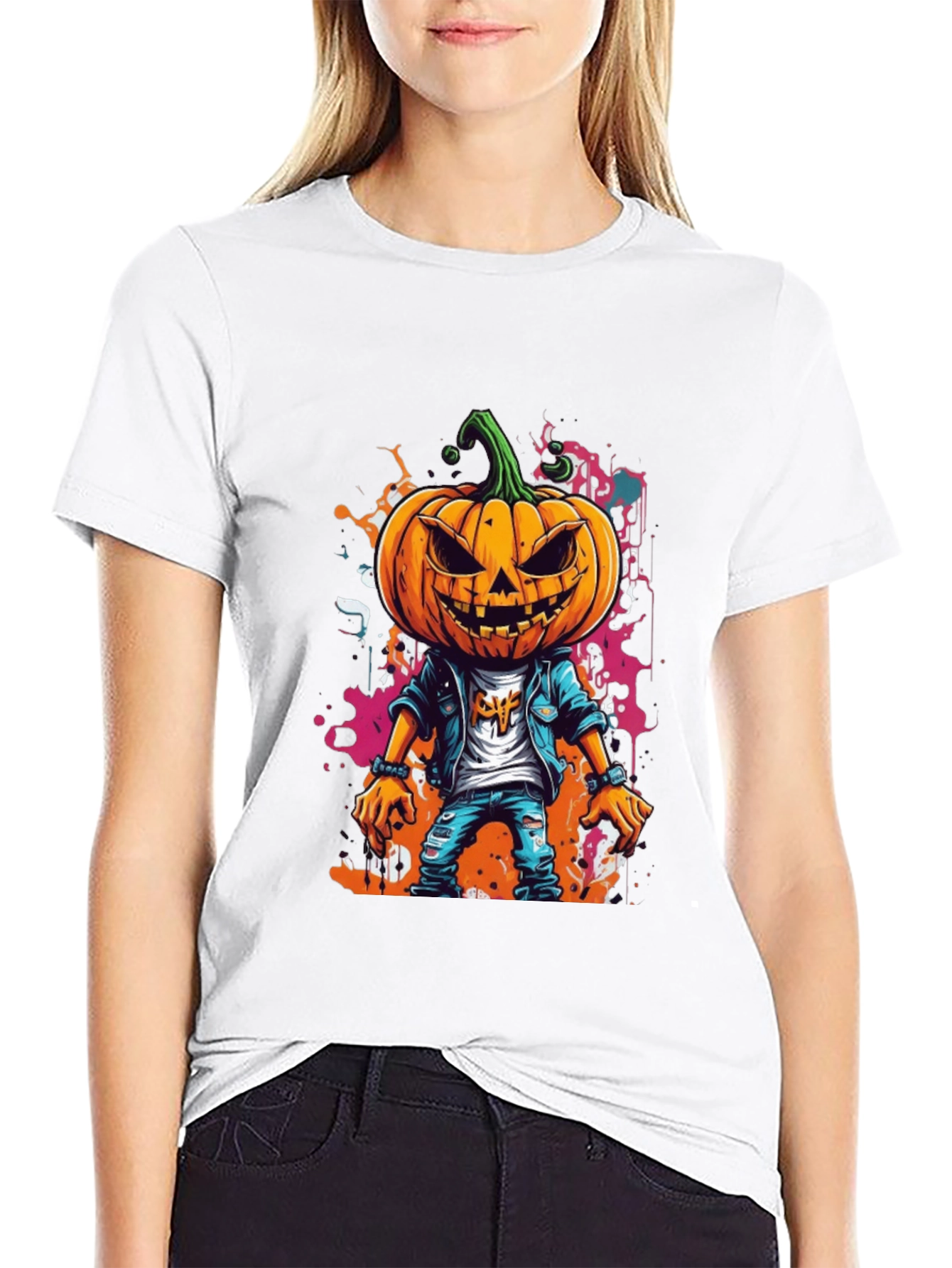 Spooky Pumpkin Graphic Tee