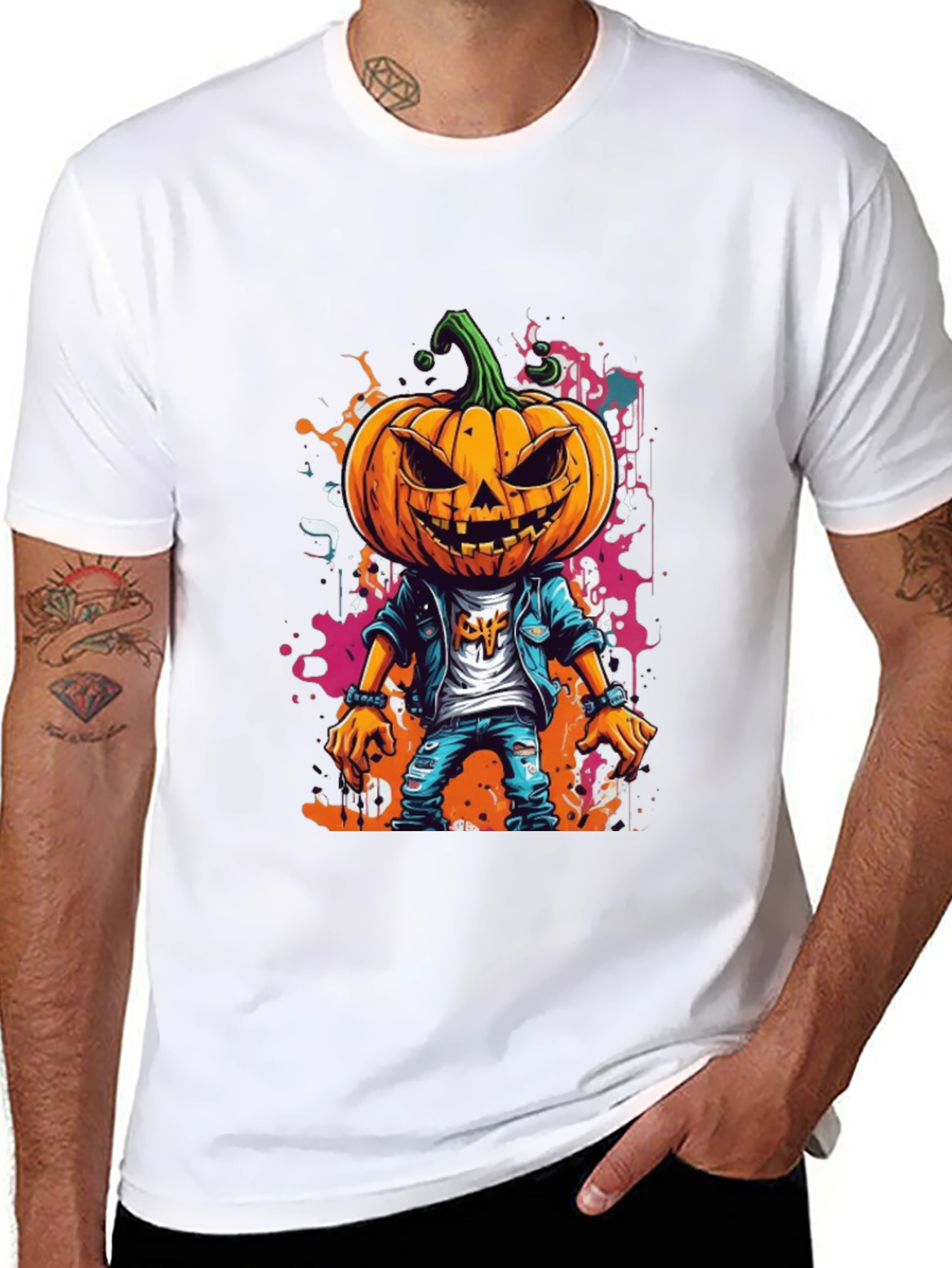 Spooky Pumpkin Graphic Tee