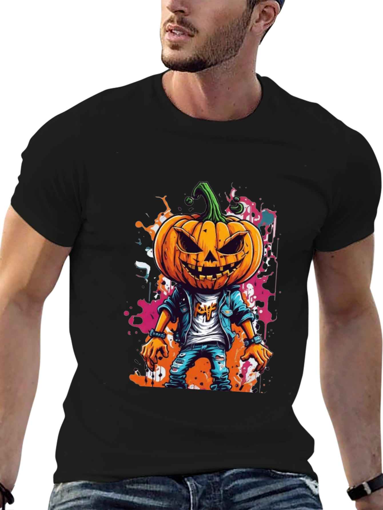 Spooky Pumpkin Graphic Tee