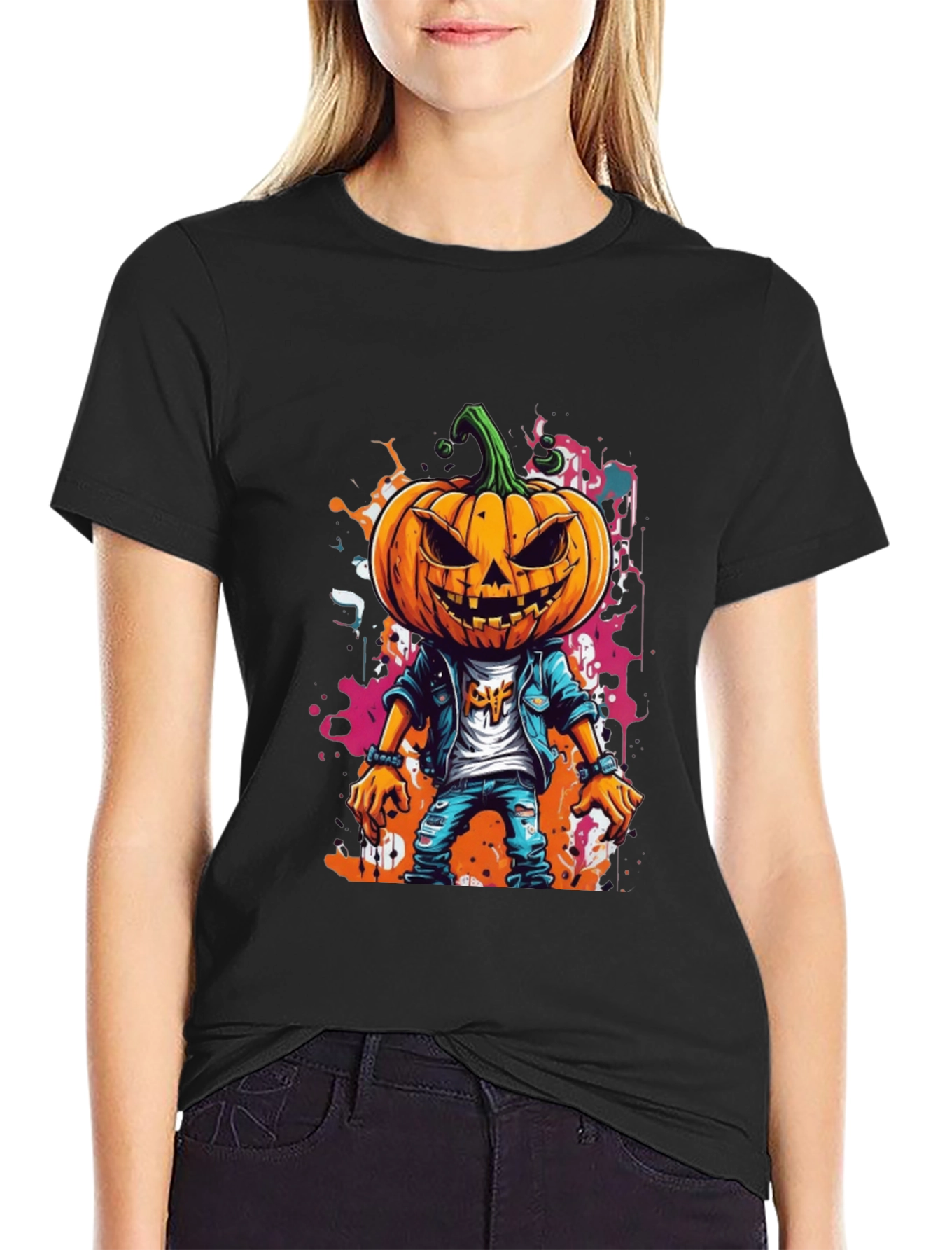 Spooky Pumpkin Graphic Tee